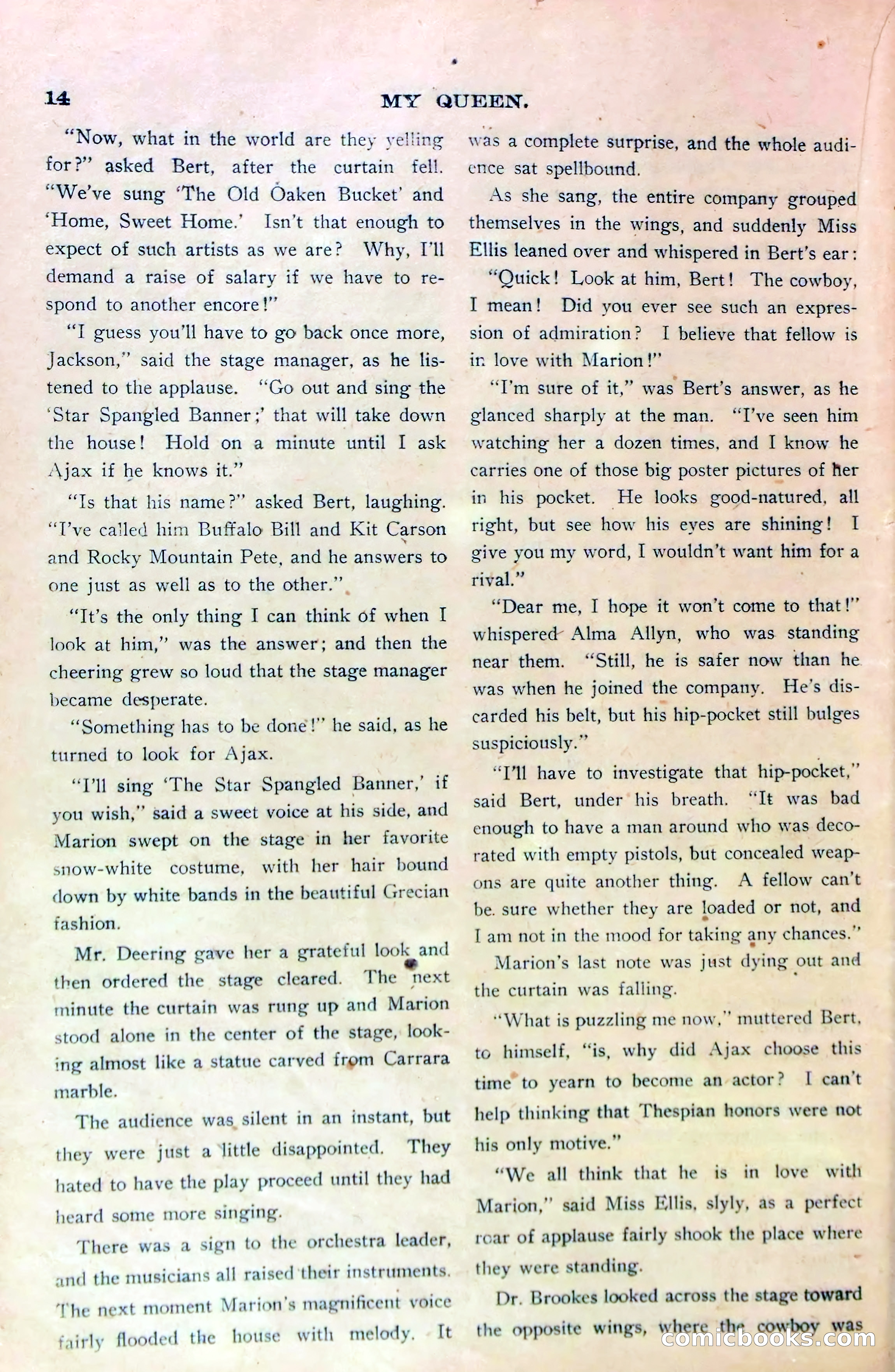 Marion Marlowe on the Prairie, or, A Thrilling Ride Across Kansas — page 16 of 38