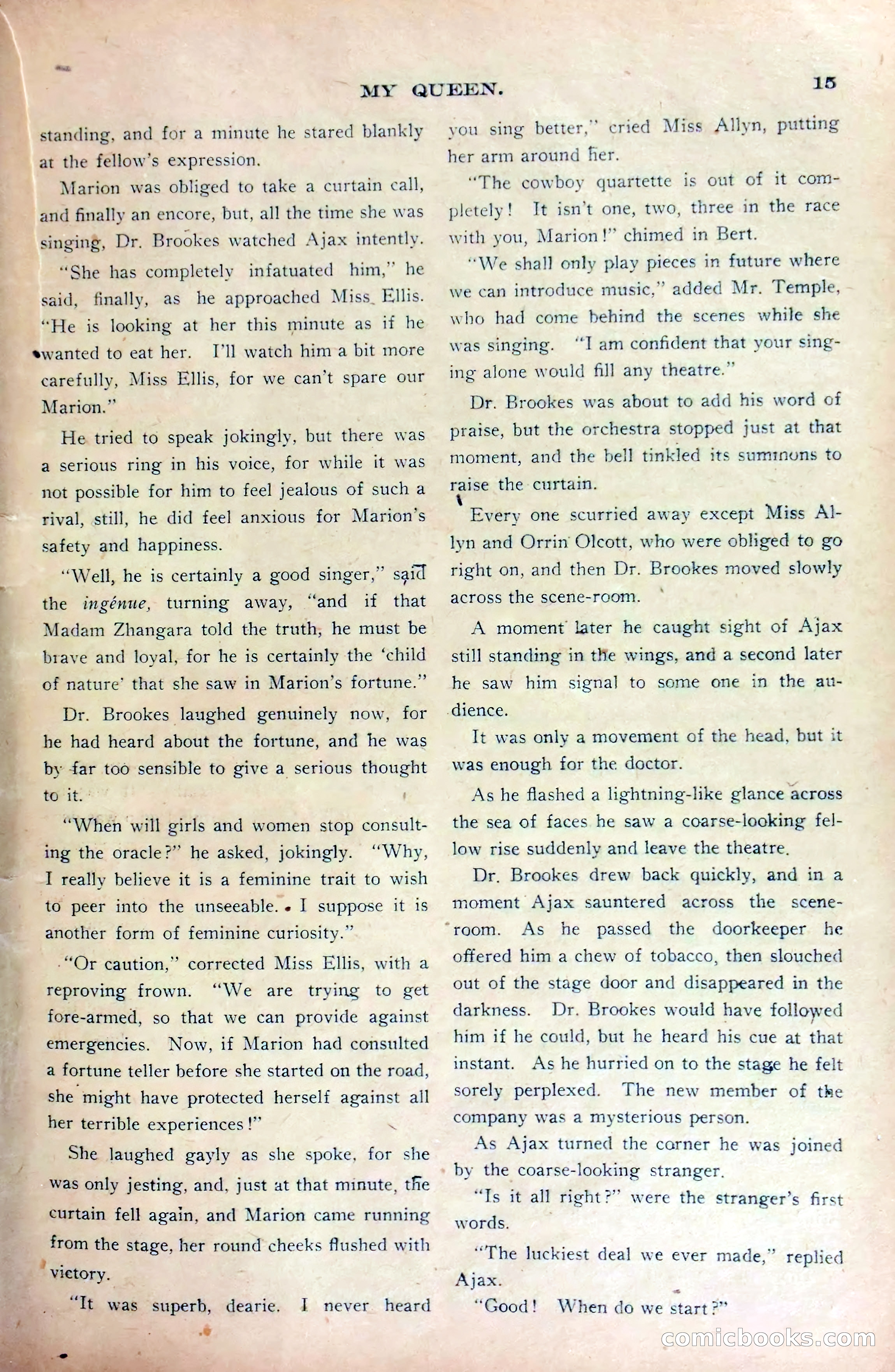 Marion Marlowe on the Prairie, or, A Thrilling Ride Across Kansas — page 17 of 38
