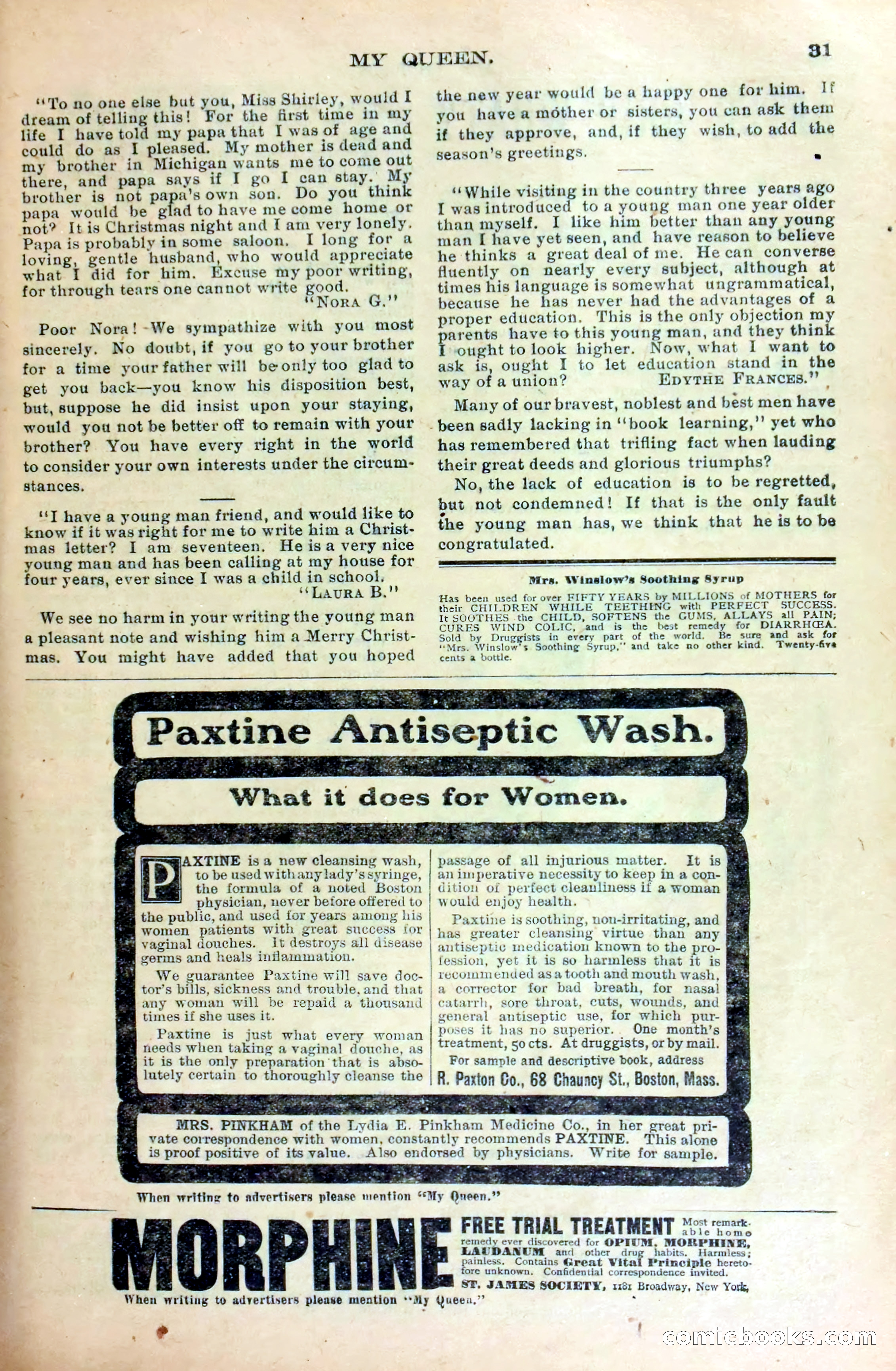 Marion Marlowe on the Prairie, or, A Thrilling Ride Across Kansas — page 33 of 38