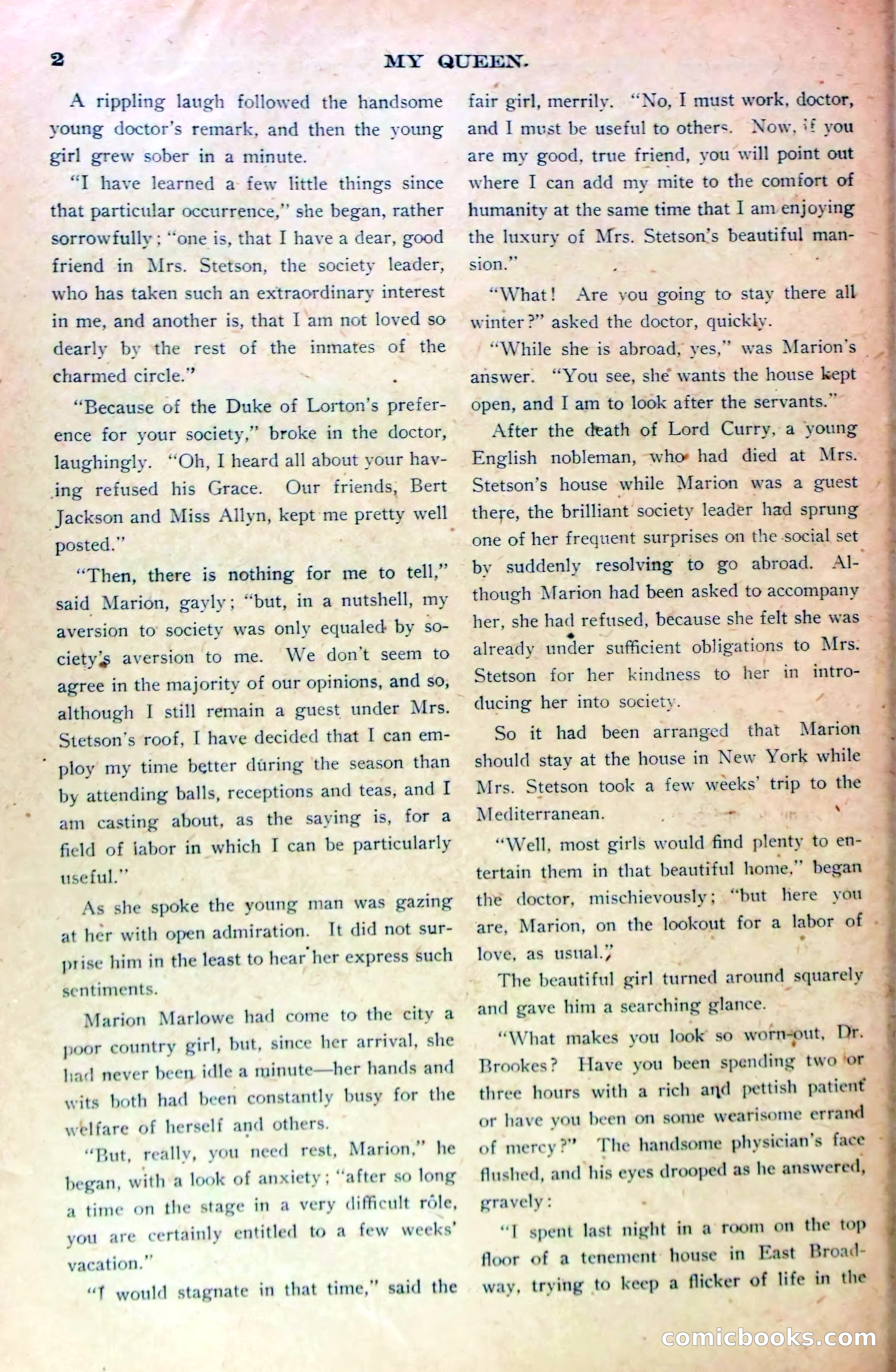 Marion Marlowe's Christmas Eve, or, The Treachery of a Factory Inspector — page 4 of 38