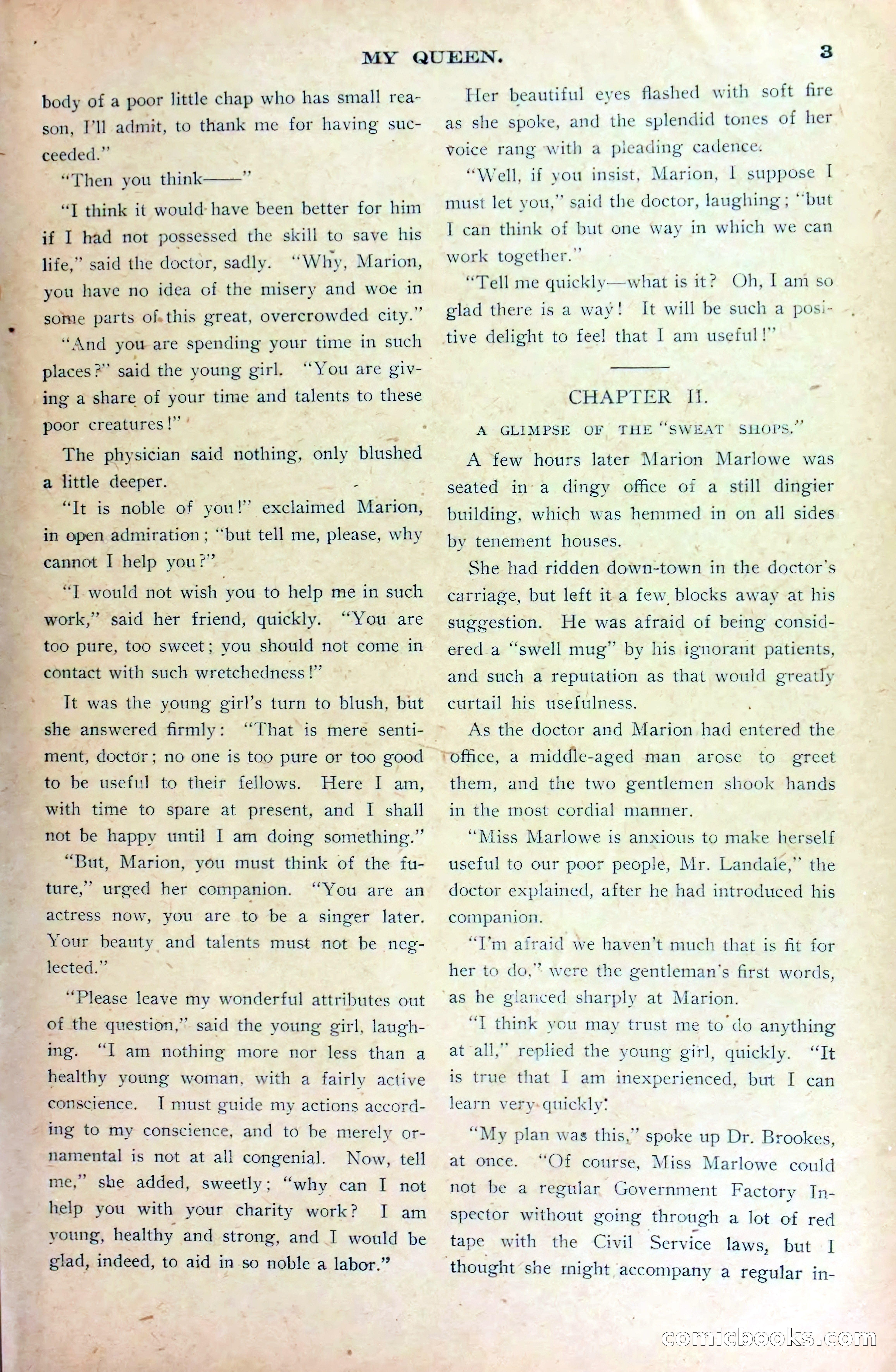 Marion Marlowe's Christmas Eve, or, The Treachery of a Factory Inspector — page 5 of 38