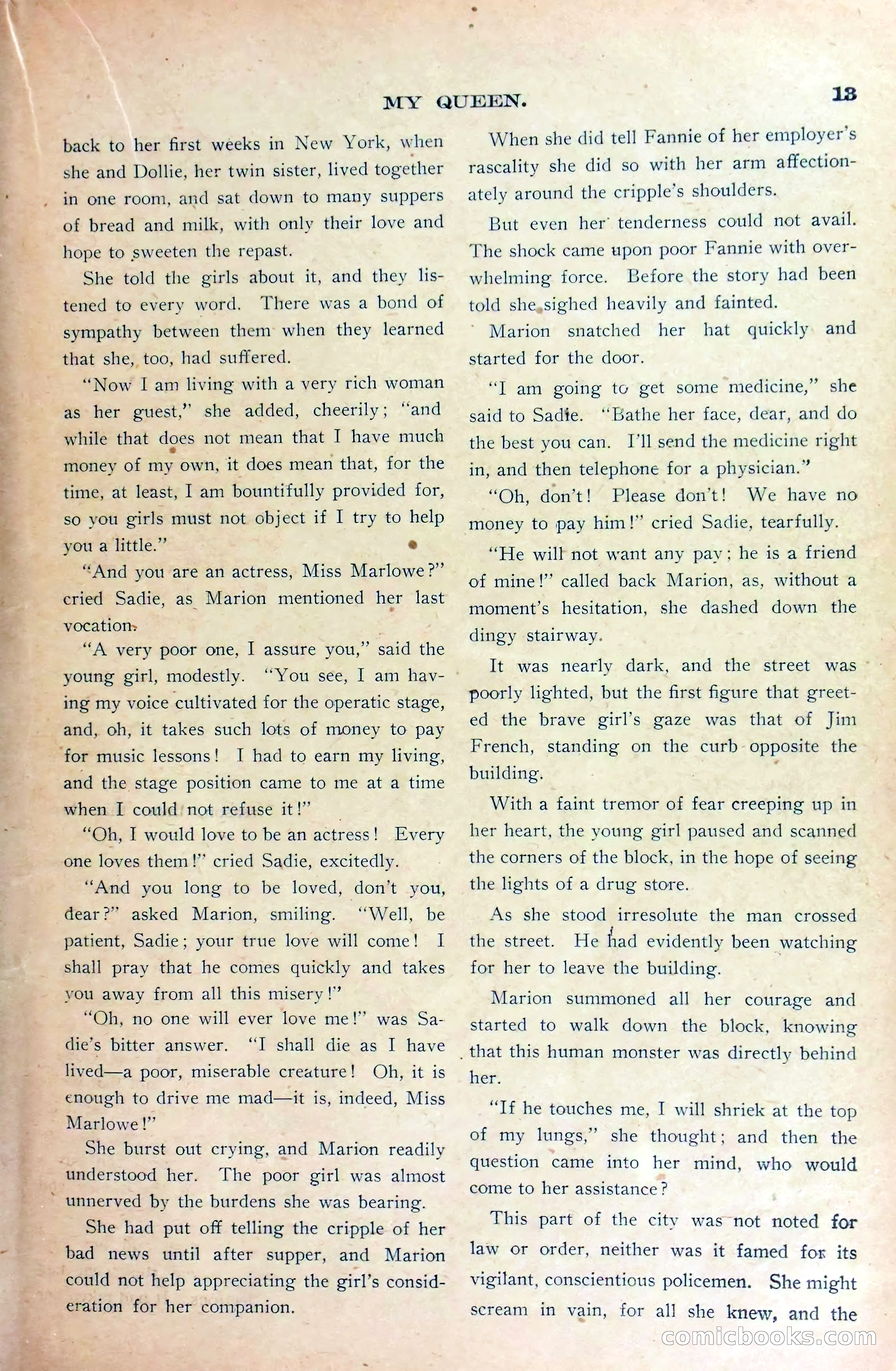 Marion Marlowe's Christmas Eve, or, The Treachery of a Factory Inspector — page 15 of 38