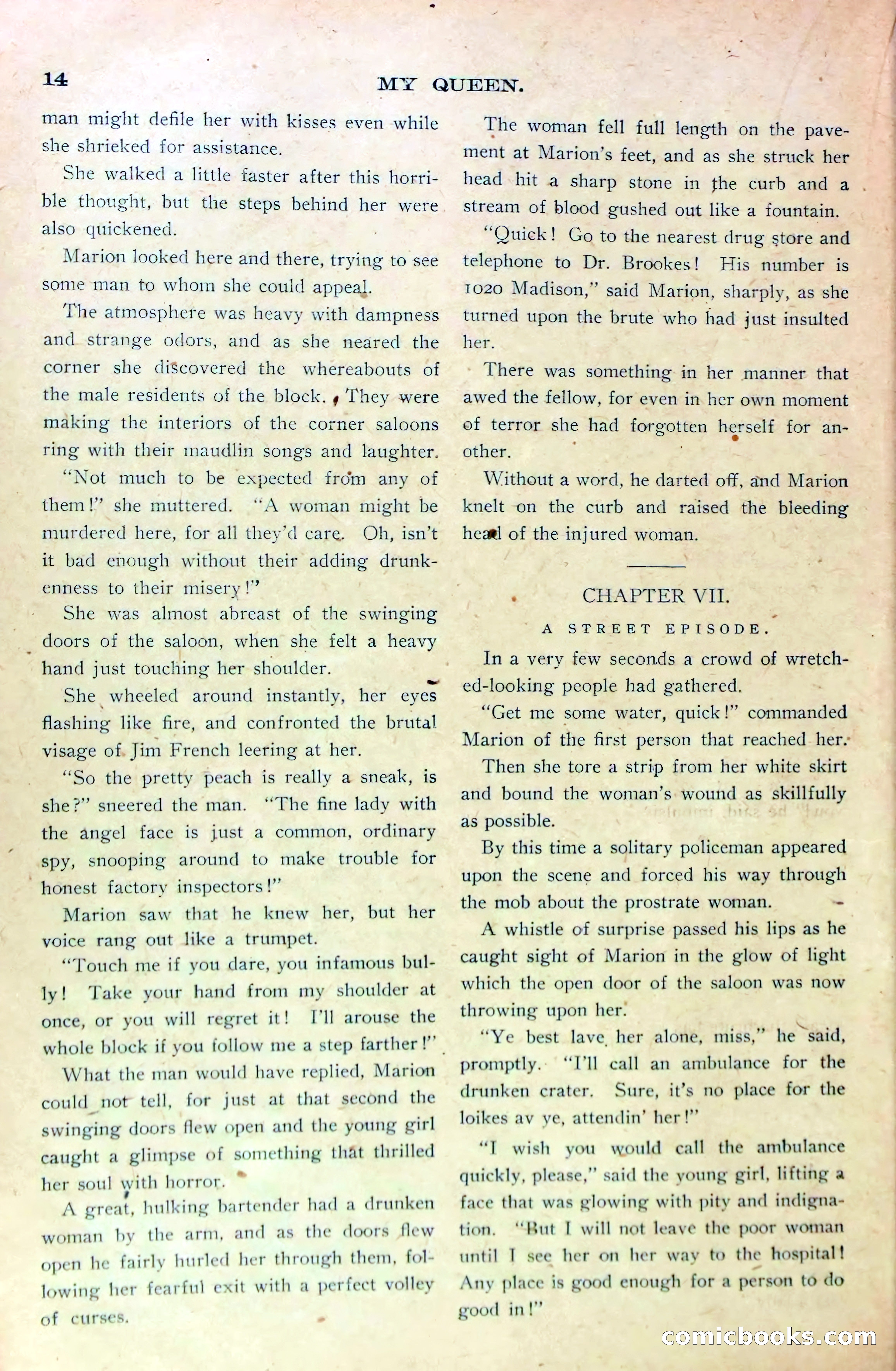 Marion Marlowe's Christmas Eve, or, The Treachery of a Factory Inspector — page 16 of 38