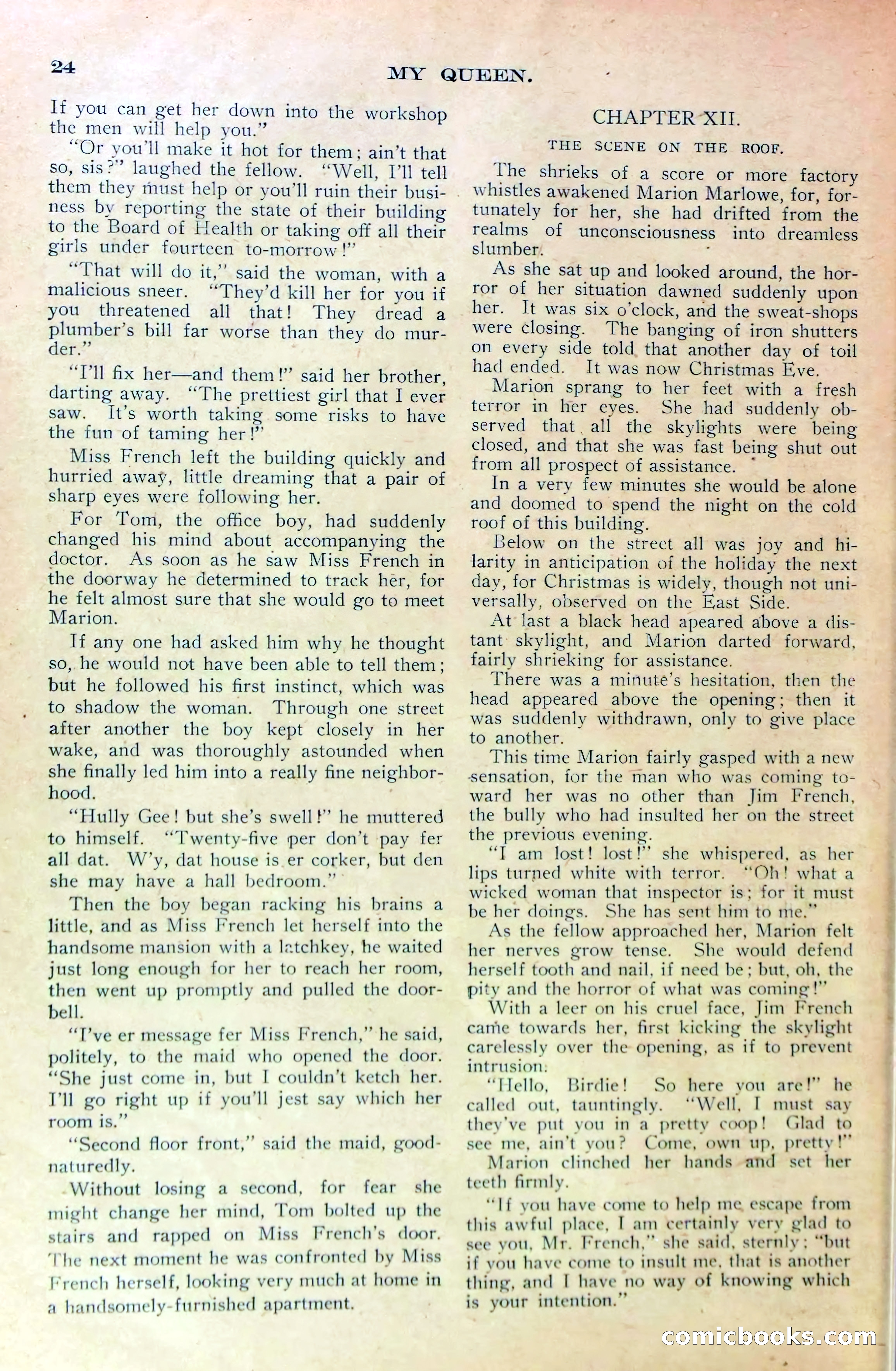 Marion Marlowe's Christmas Eve, or, The Treachery of a Factory Inspector — page 26 of 38