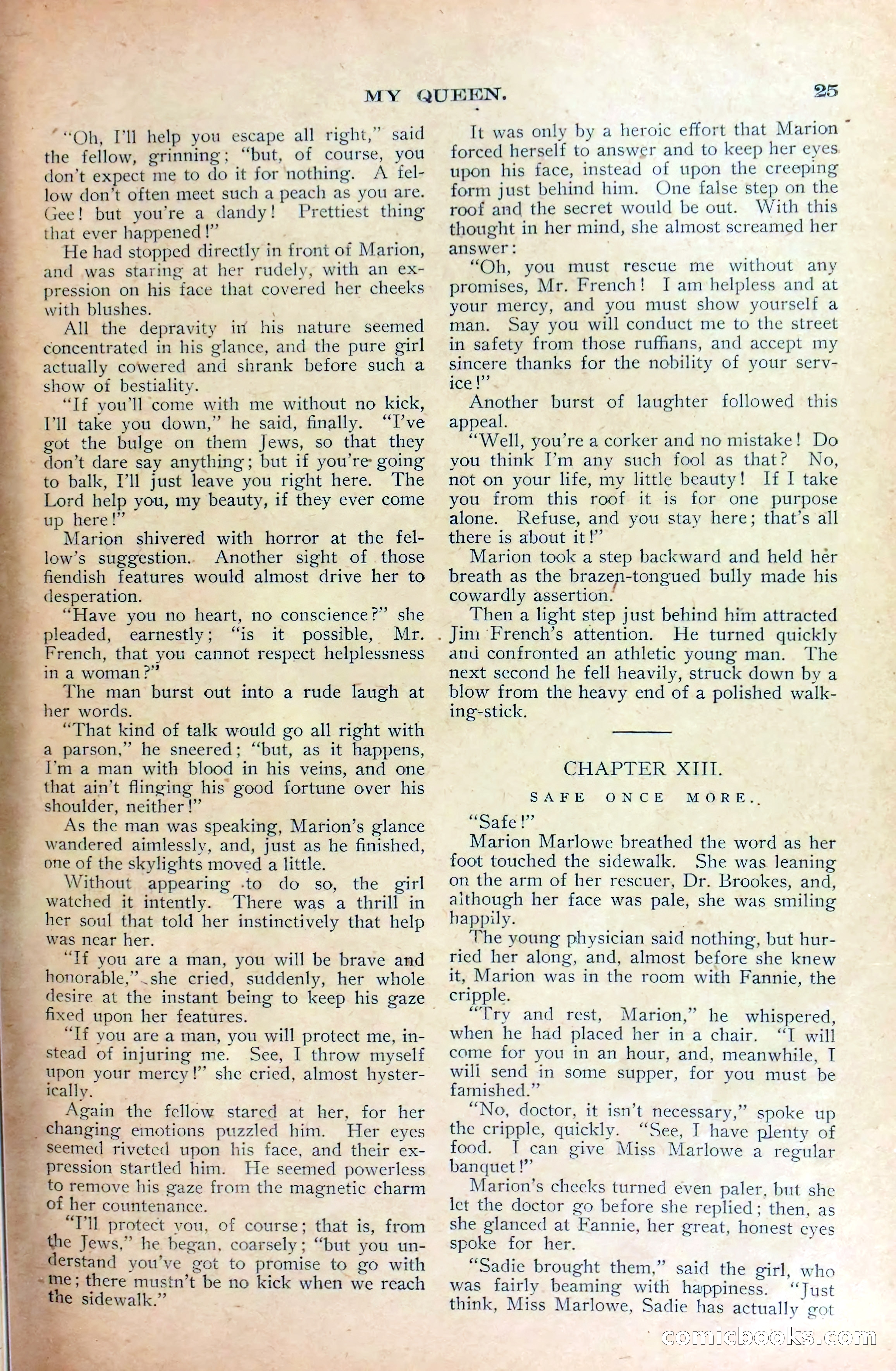 Marion Marlowe's Christmas Eve, or, The Treachery of a Factory Inspector — page 27 of 38