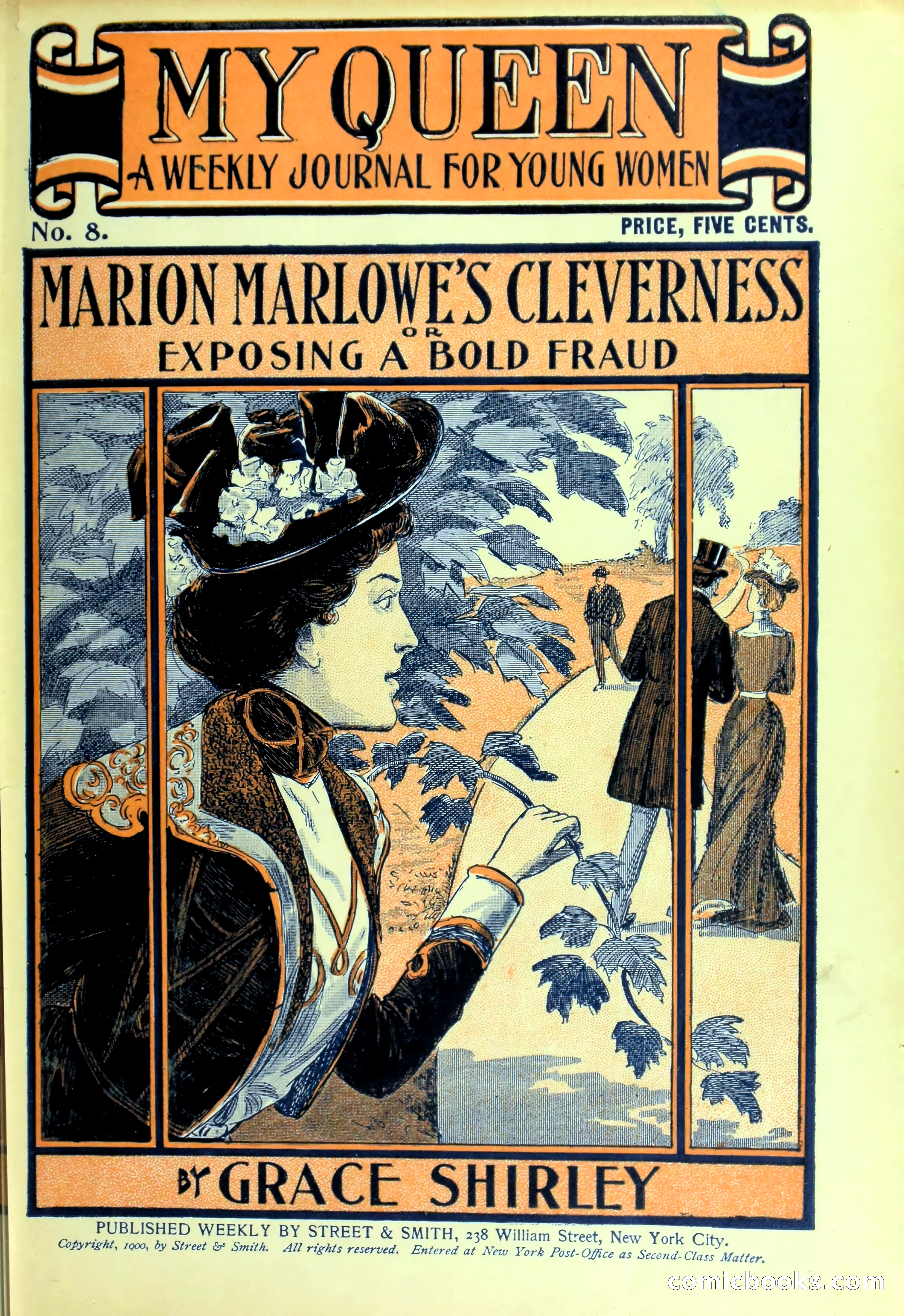 Marion Marlowe's Cleverness, or, Exposing a Bold Fraud