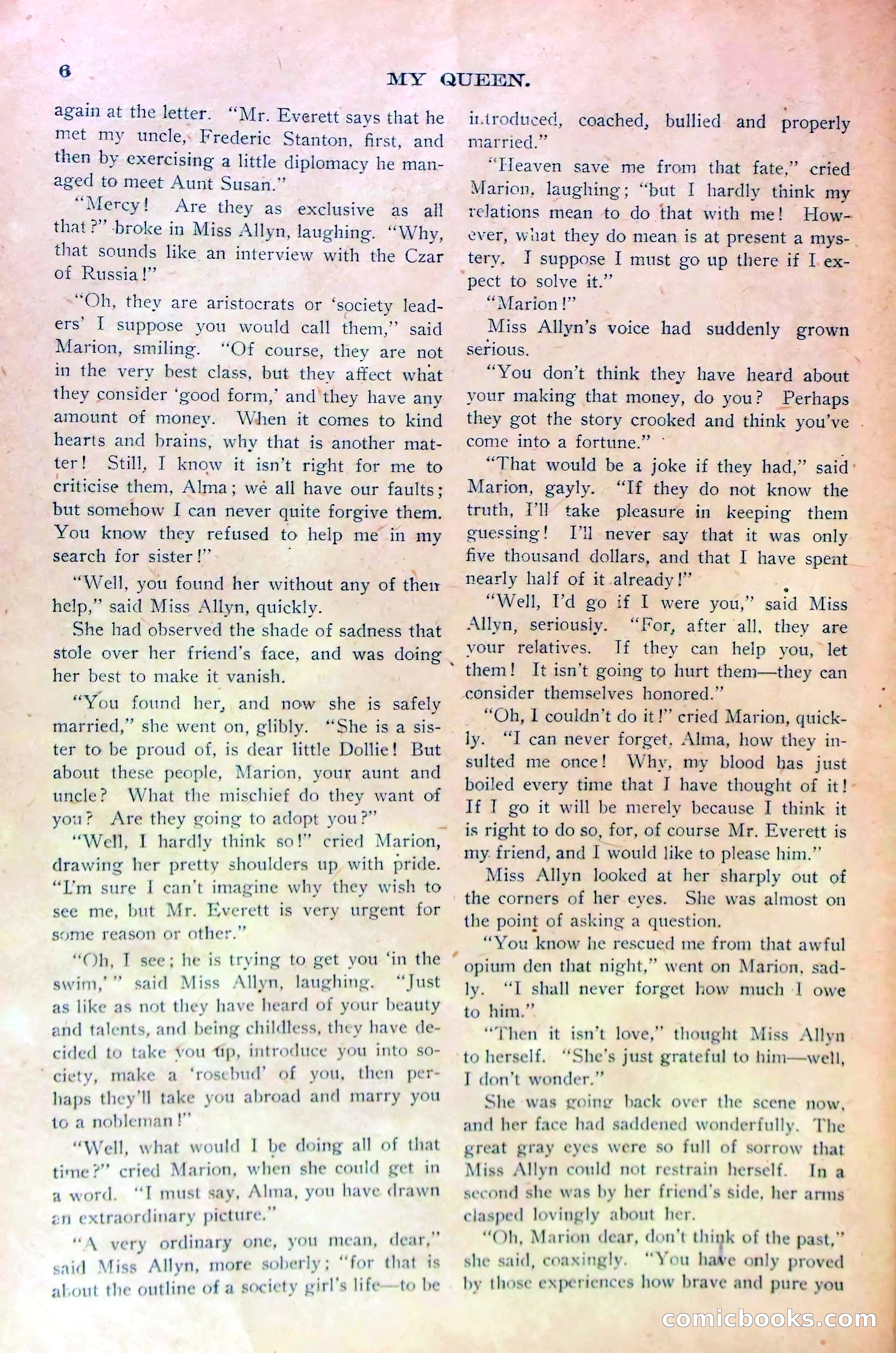 Marion Marlowe's Cleverness, or, Exposing a Bold Fraud — page 8 of 38