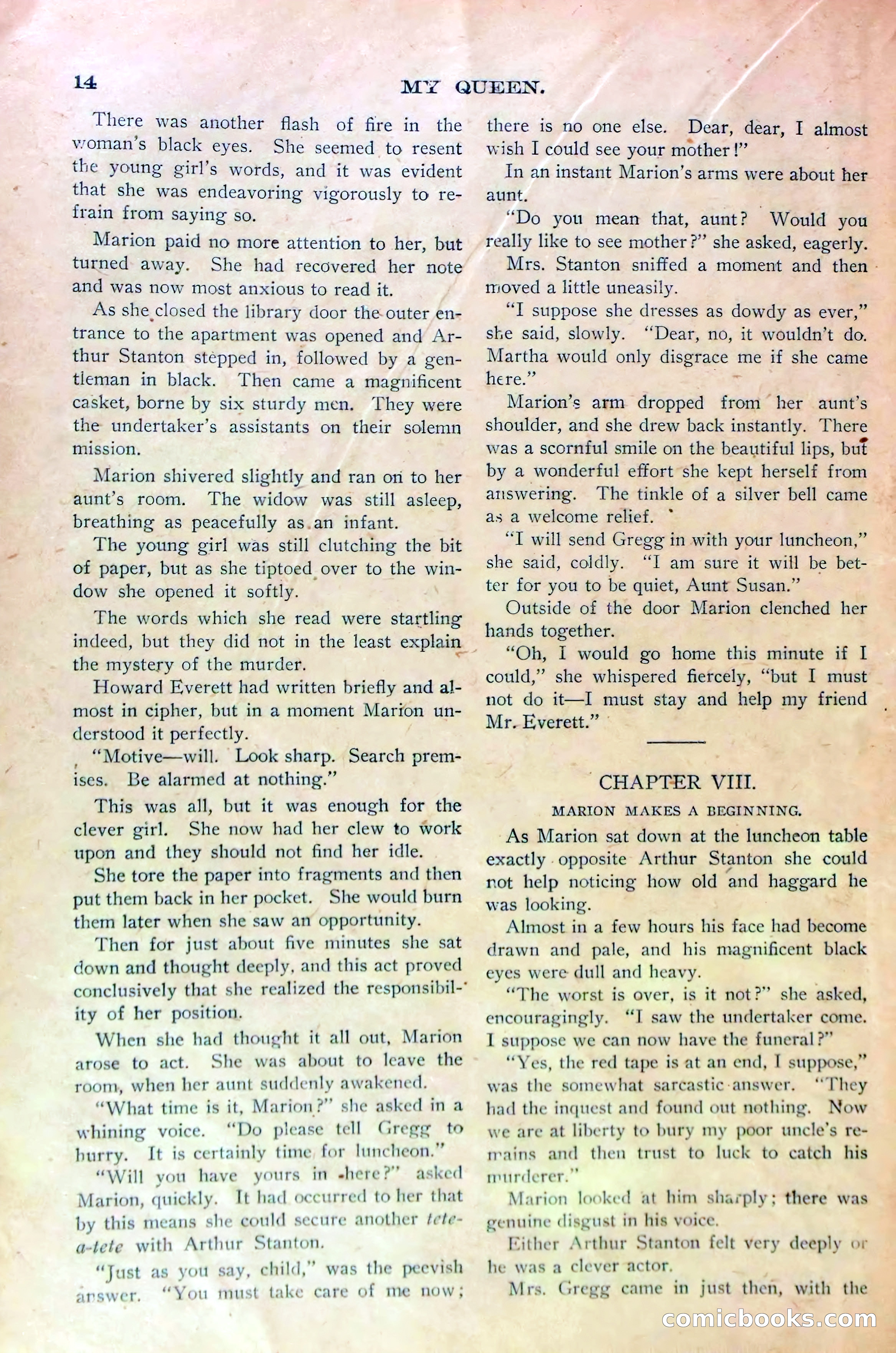 Marion Marlowe's Cleverness, or, Exposing a Bold Fraud — page 16 of 38