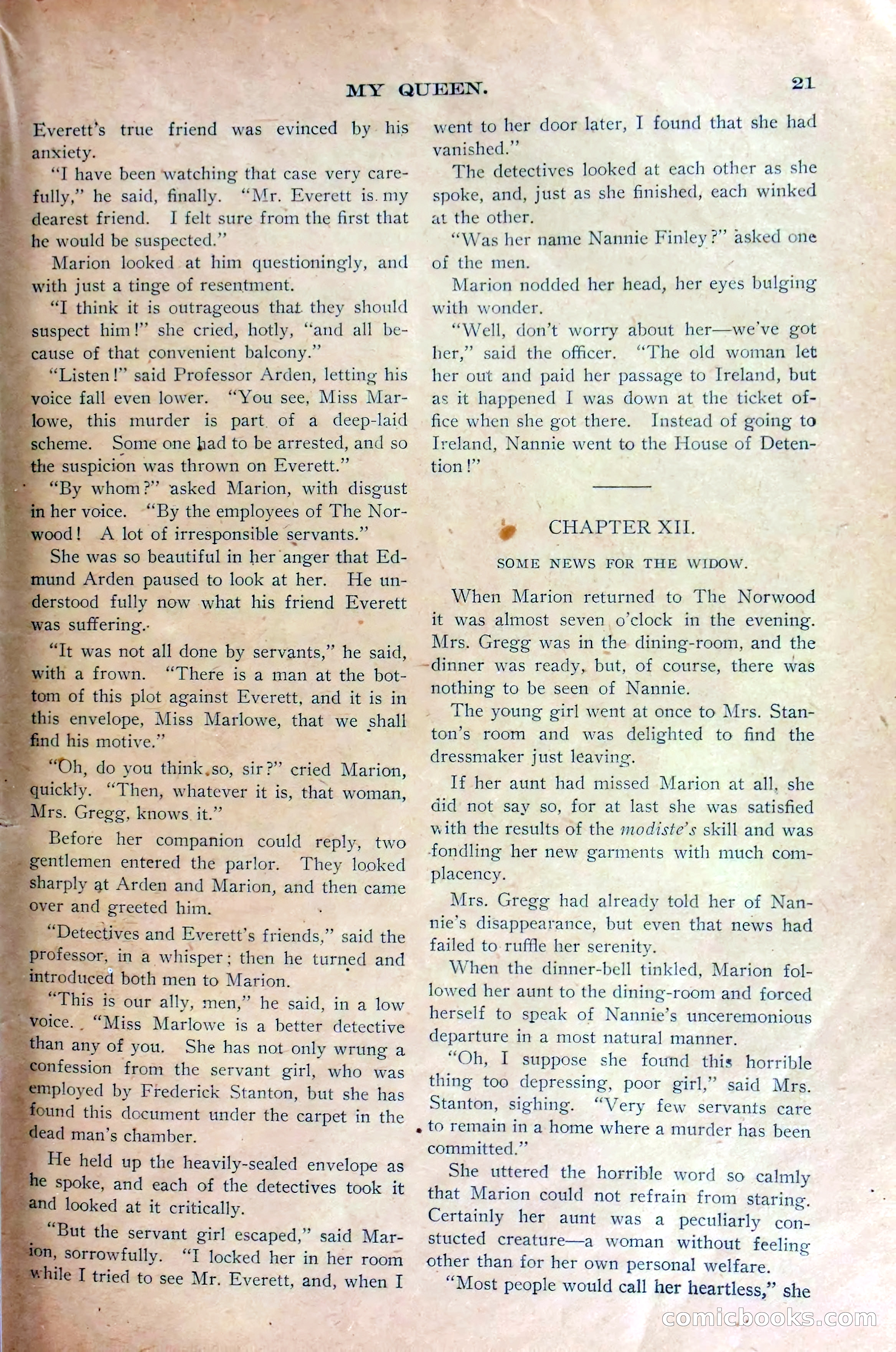 Marion Marlowe's Cleverness, or, Exposing a Bold Fraud — page 23 of 38