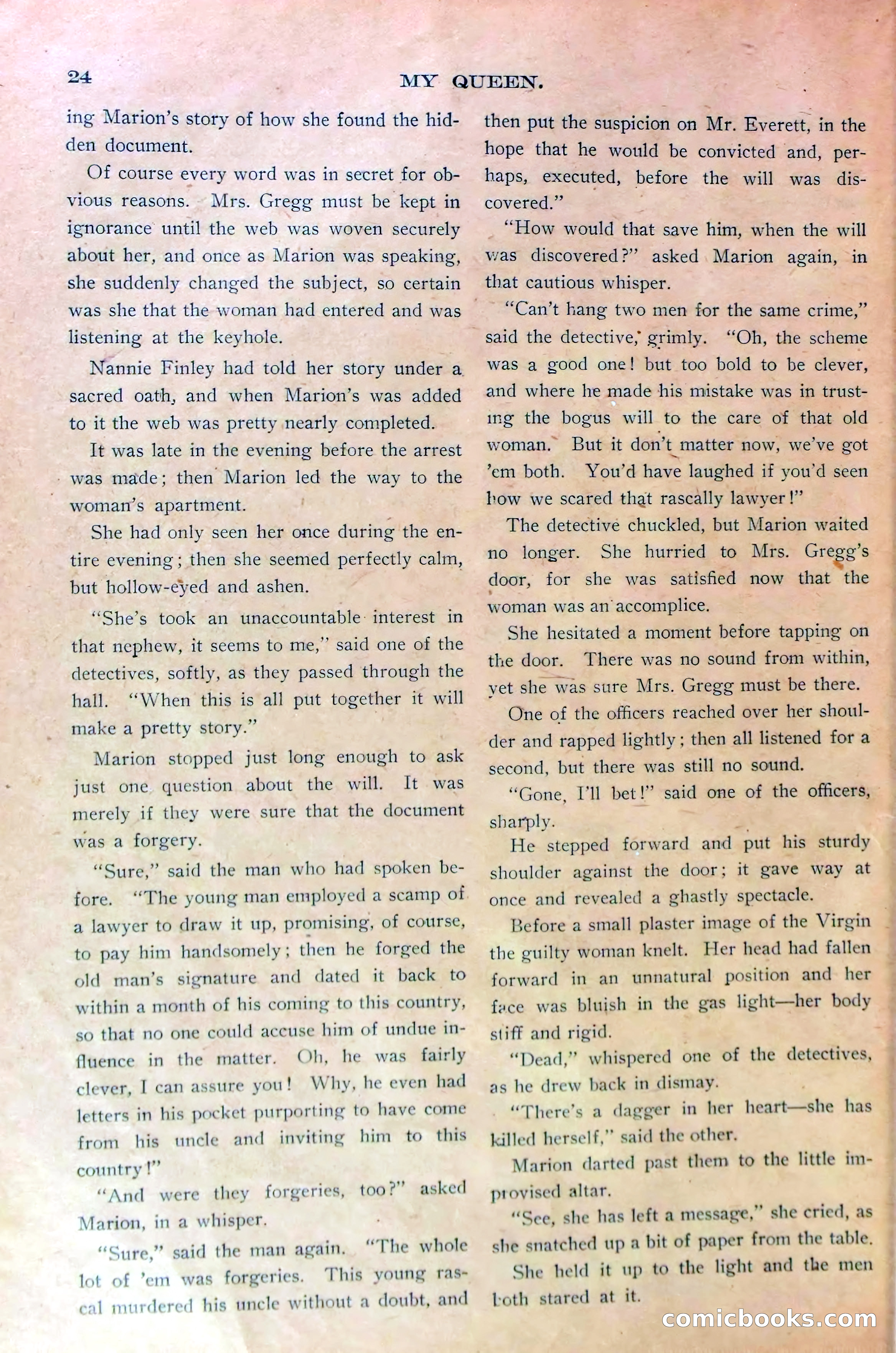 Marion Marlowe's Cleverness, or, Exposing a Bold Fraud — page 26 of 38