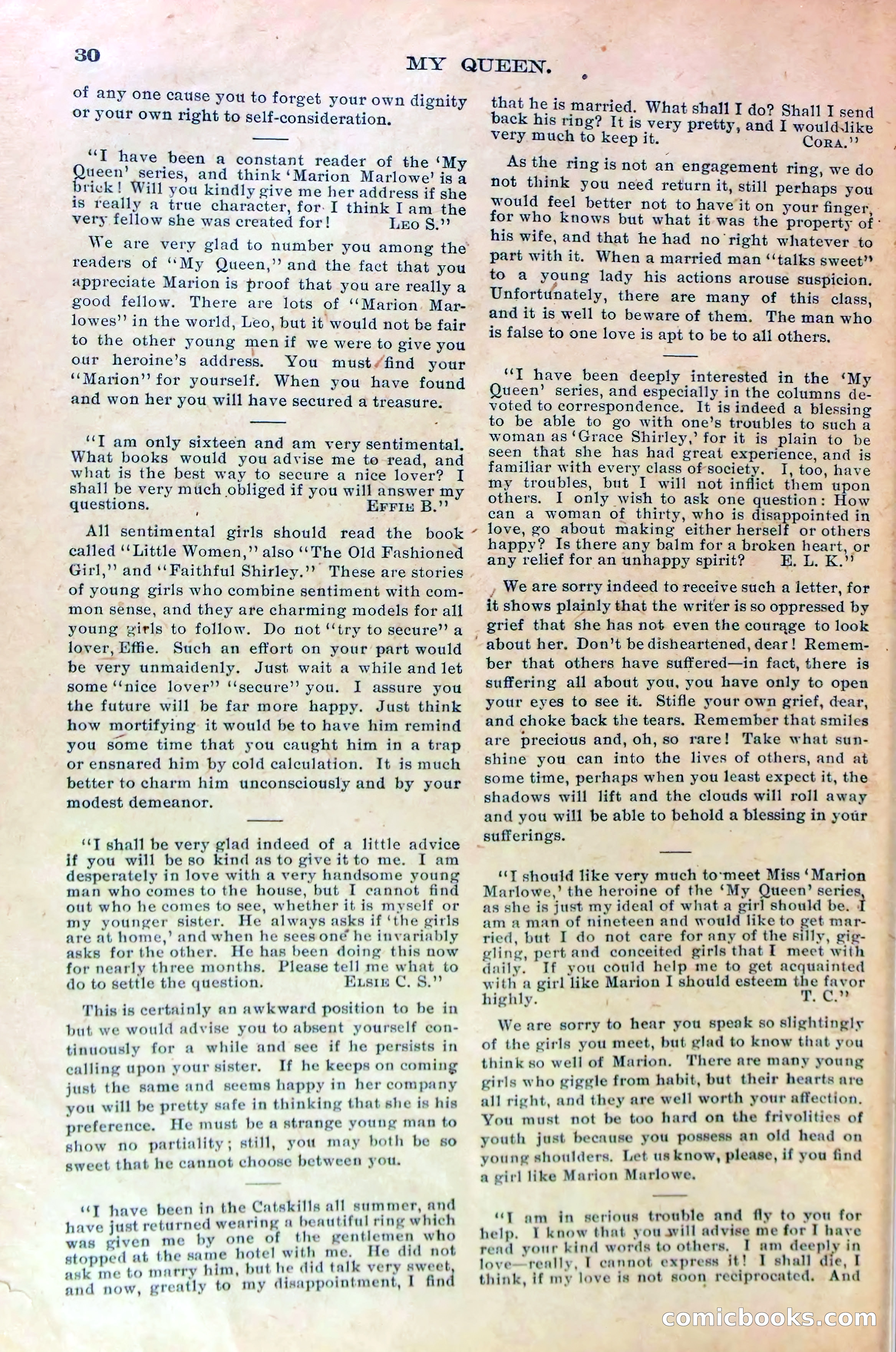 Marion Marlowe's Cleverness, or, Exposing a Bold Fraud — page 32 of 38