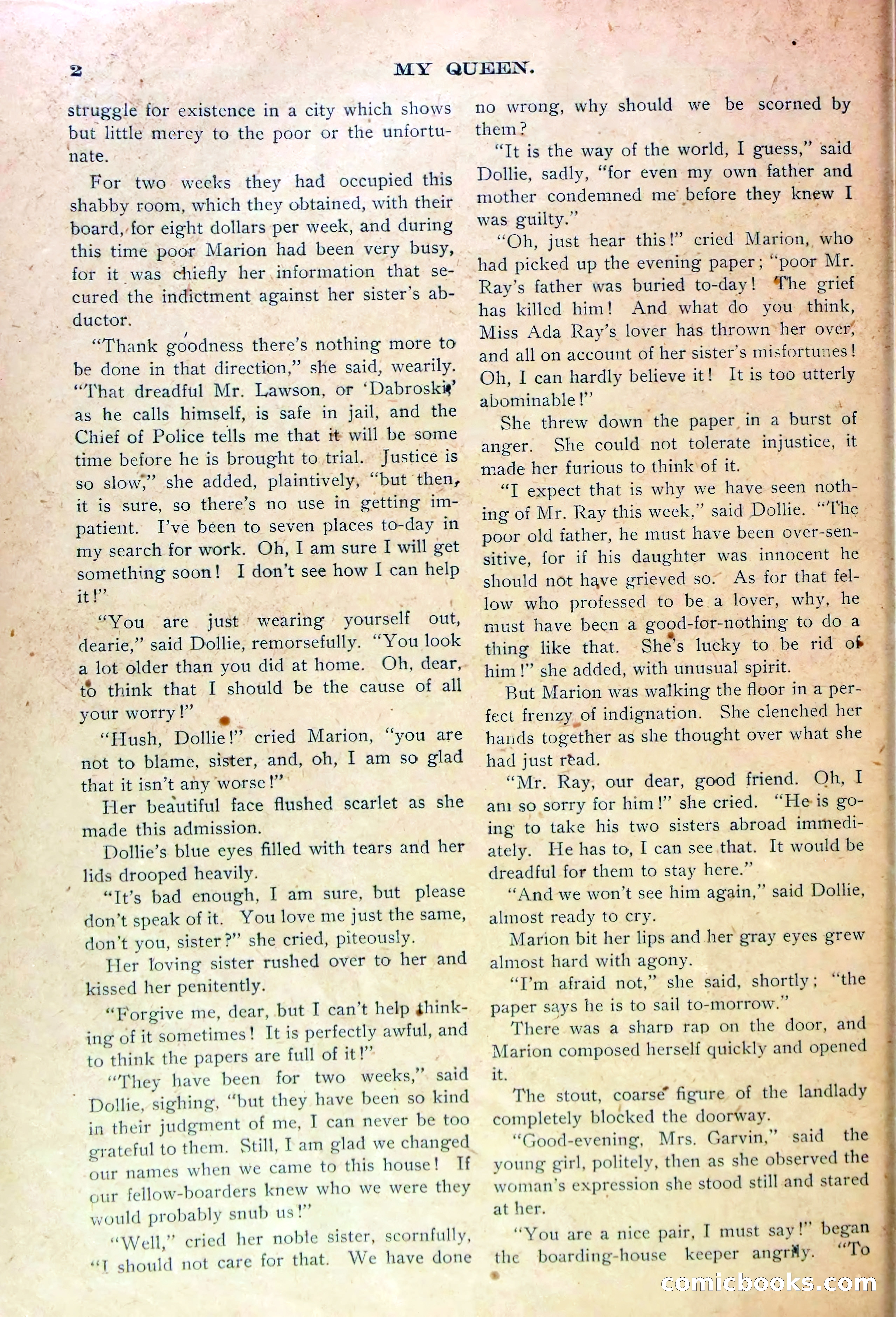 Marion Marlowe's Courage: A Brave Girl's Struggle for Life and Honor — page 4 of 38