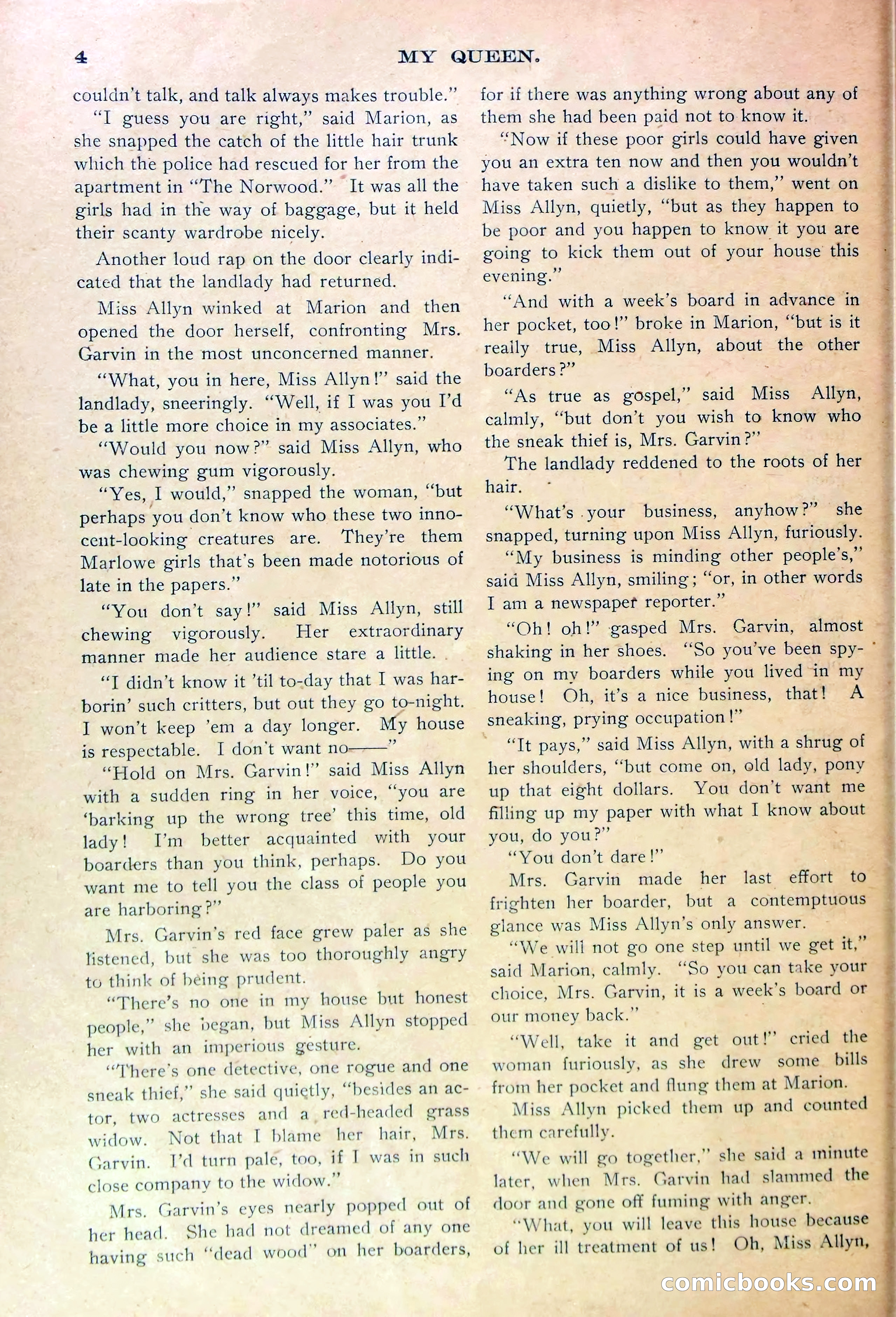 Marion Marlowe's Courage: A Brave Girl's Struggle for Life and Honor — page 6 of 38