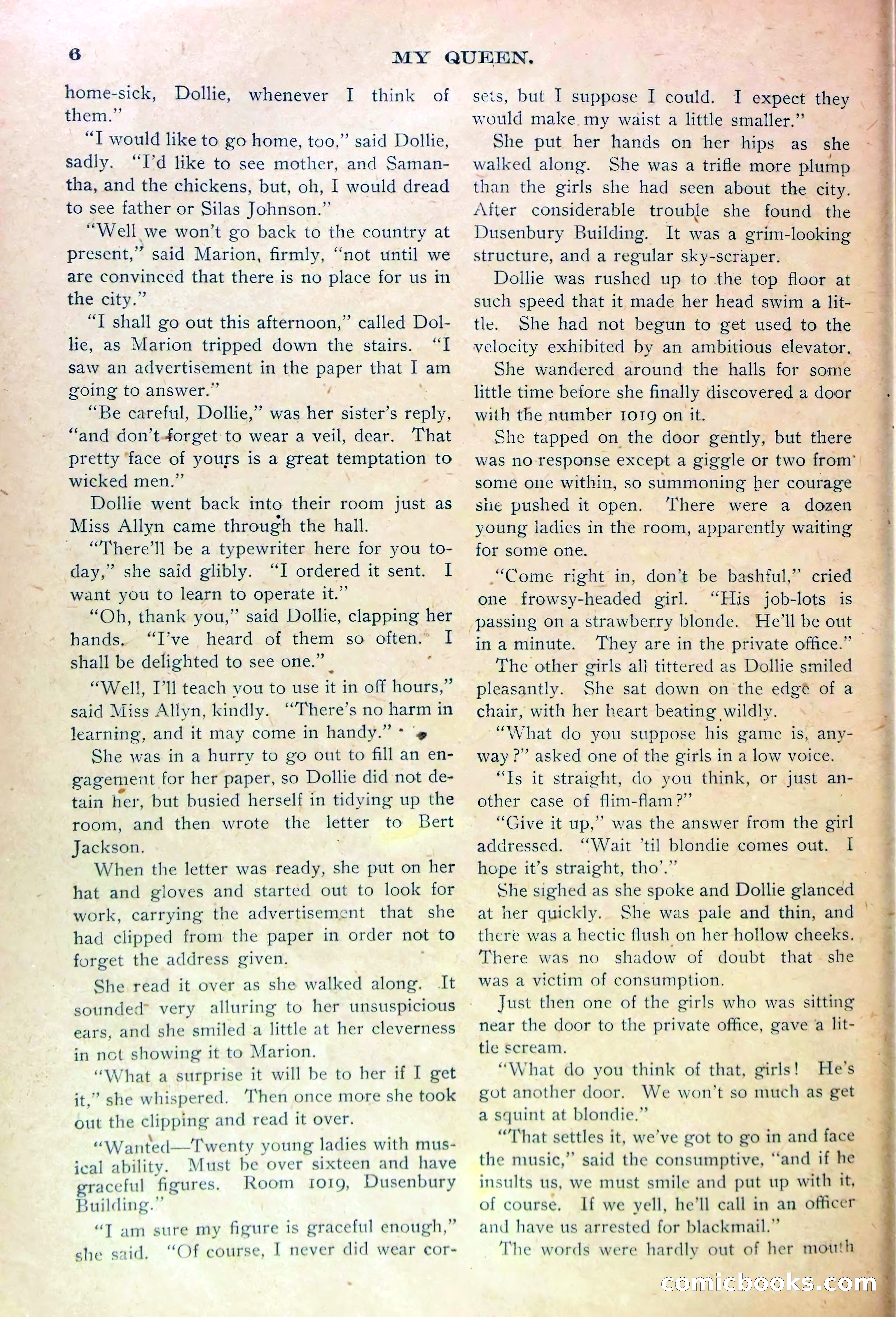 Marion Marlowe's Courage: A Brave Girl's Struggle for Life and Honor — page 8 of 38