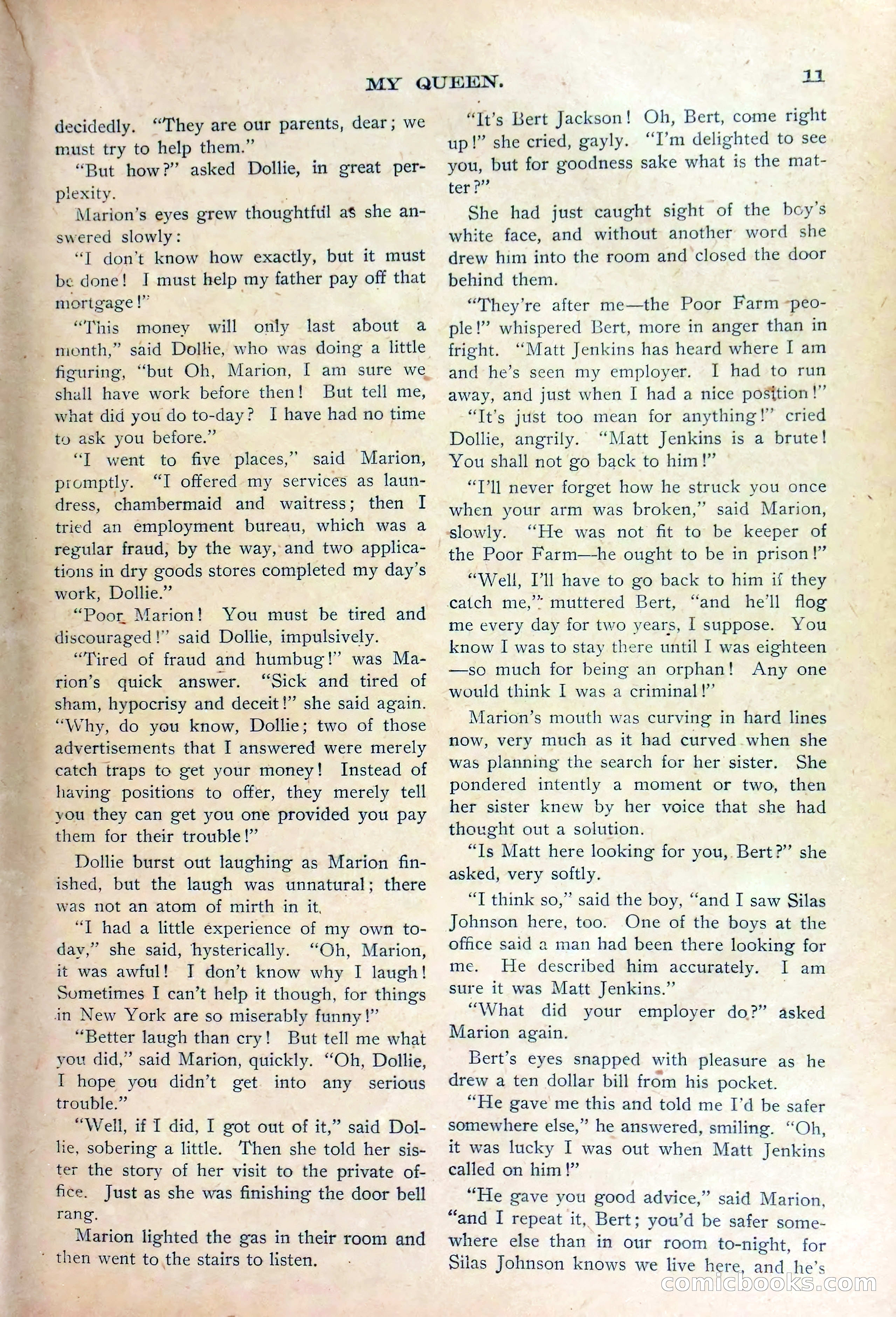 Marion Marlowe's Courage: A Brave Girl's Struggle for Life and Honor — page 13 of 38