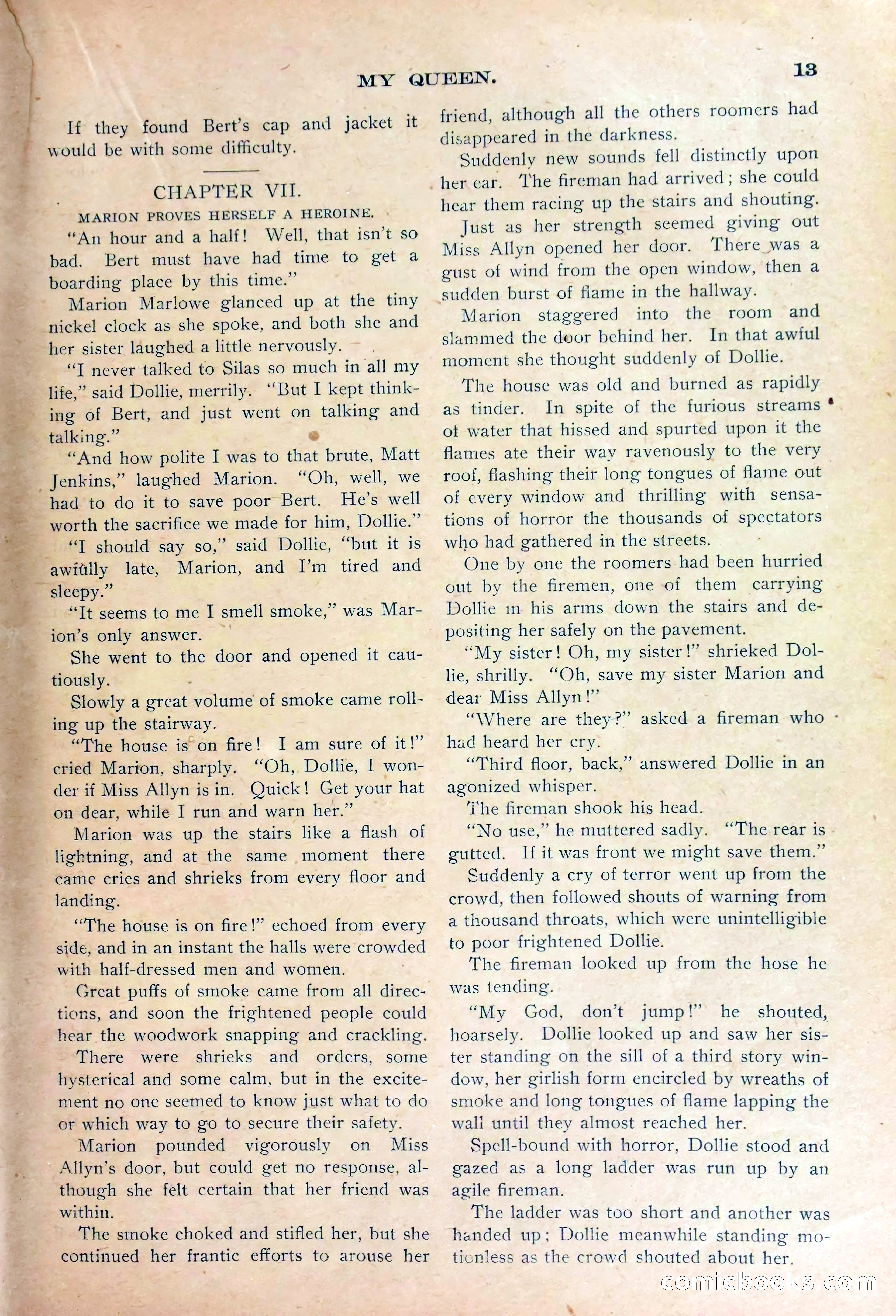 Marion Marlowe's Courage: A Brave Girl's Struggle for Life and Honor — page 15 of 38