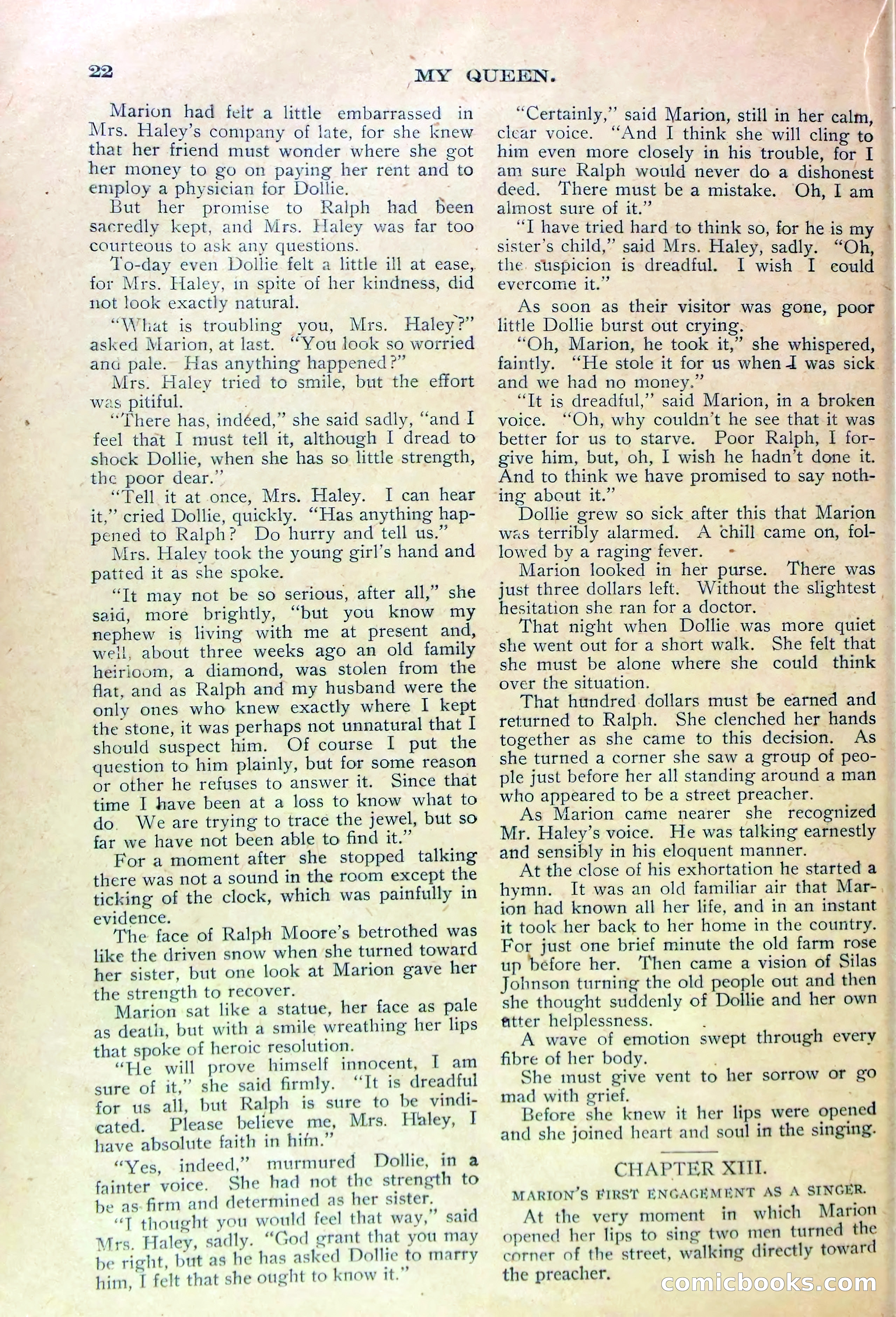 Marion Marlowe's Courage: A Brave Girl's Struggle for Life and Honor — page 24 of 38