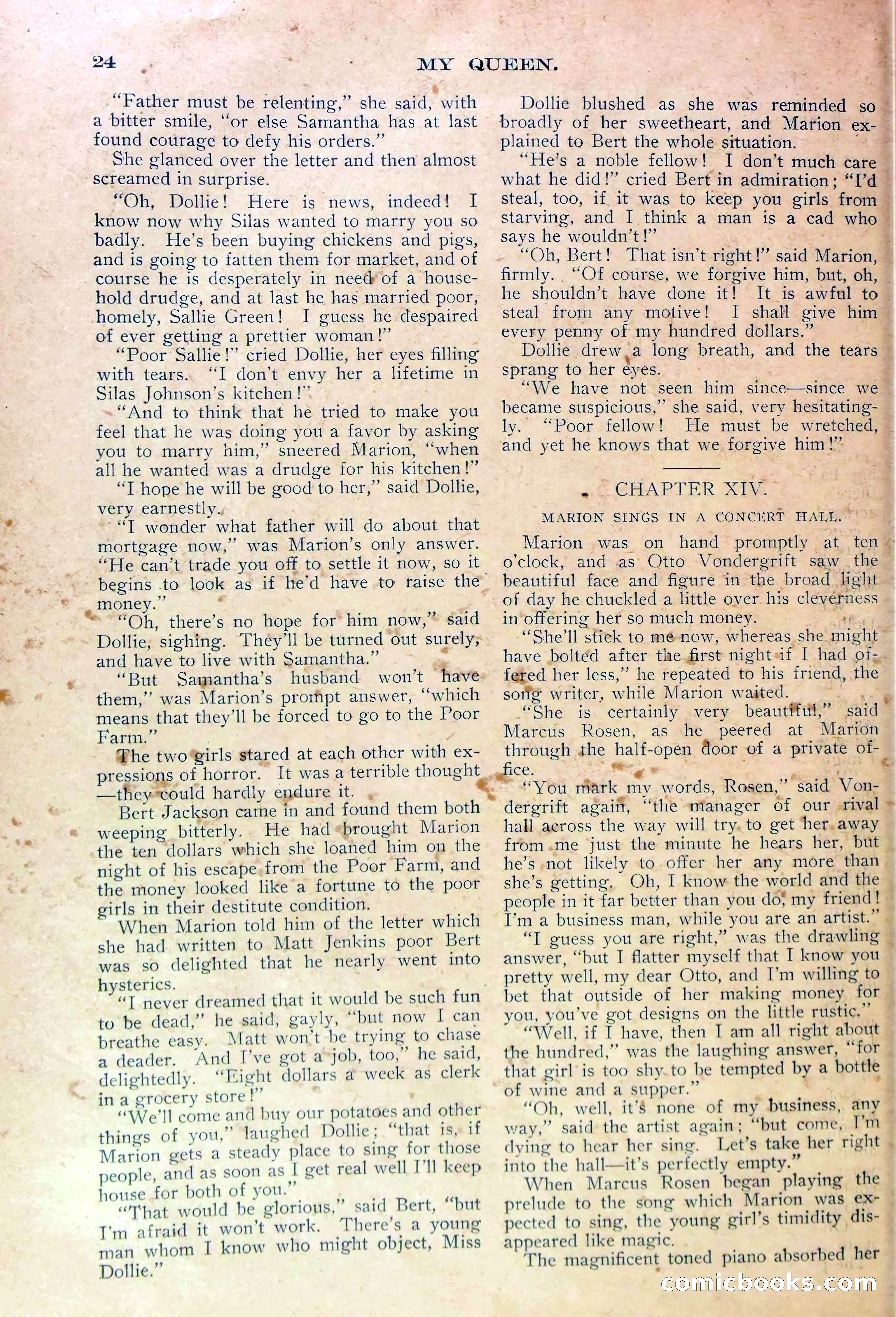 Marion Marlowe's Courage: A Brave Girl's Struggle for Life and Honor — page 26 of 38
