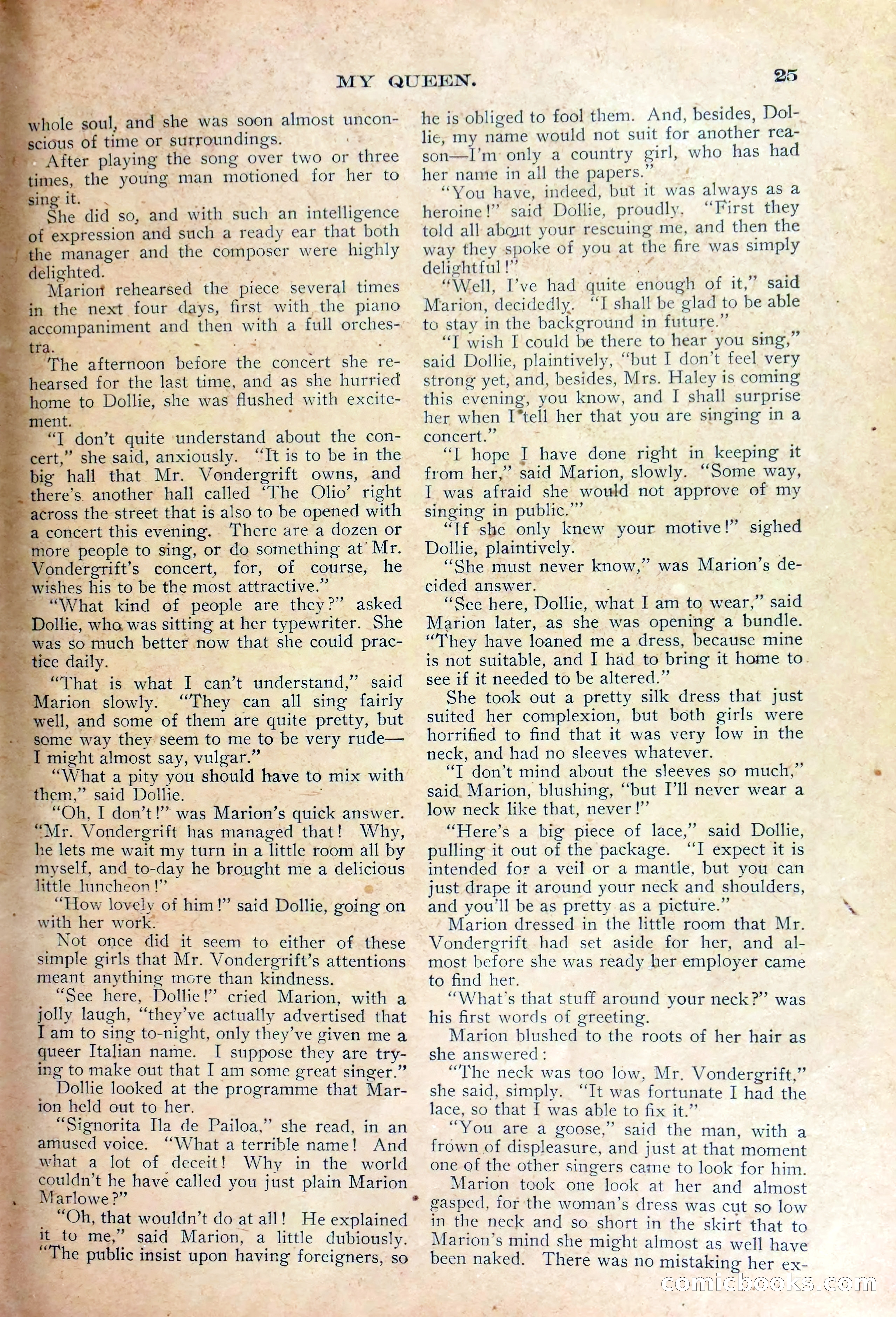 Marion Marlowe's Courage: A Brave Girl's Struggle for Life and Honor — page 27 of 38