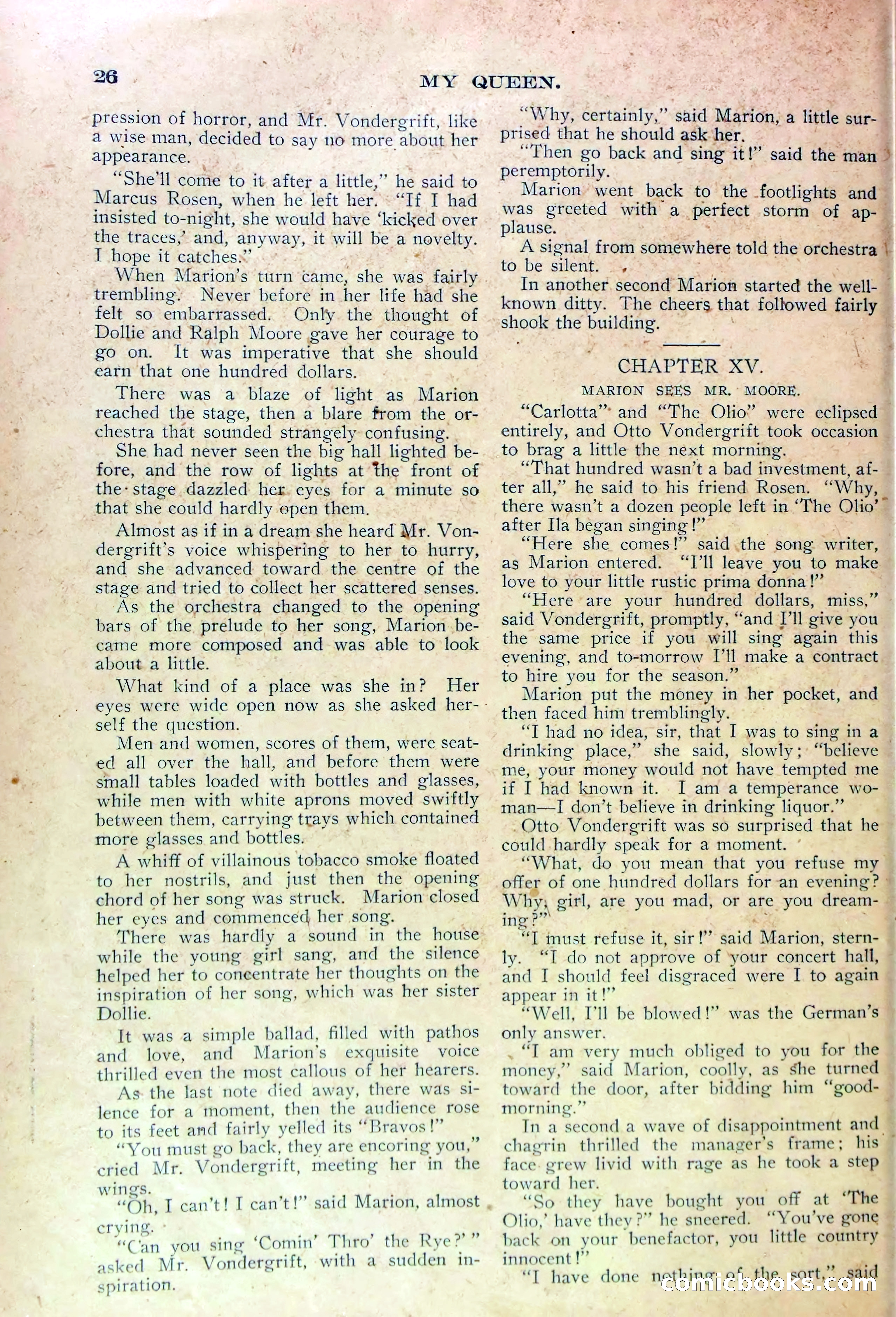 Marion Marlowe's Courage: A Brave Girl's Struggle for Life and Honor — page 28 of 38
