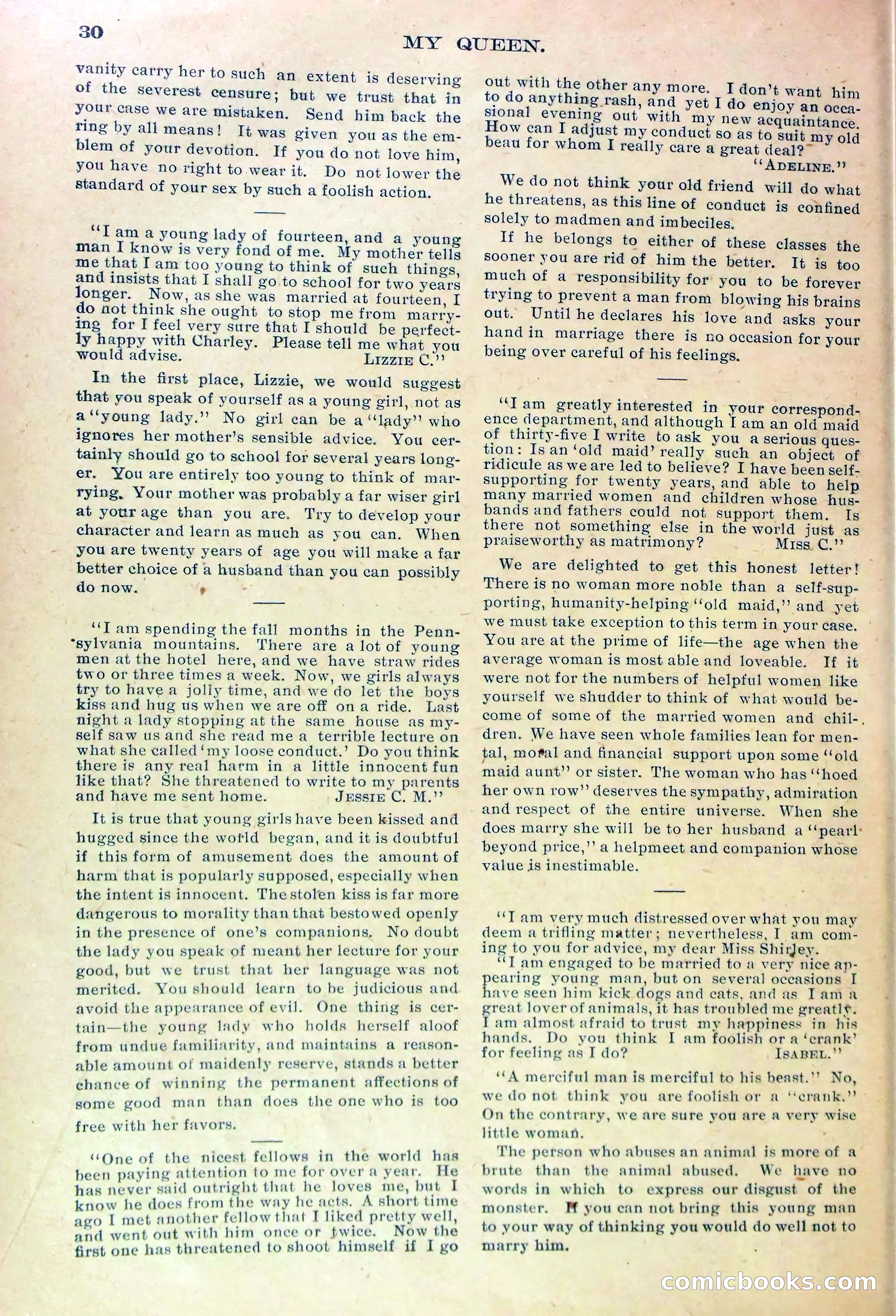 Marion Marlowe's Courage: A Brave Girl's Struggle for Life and Honor — page 32 of 38