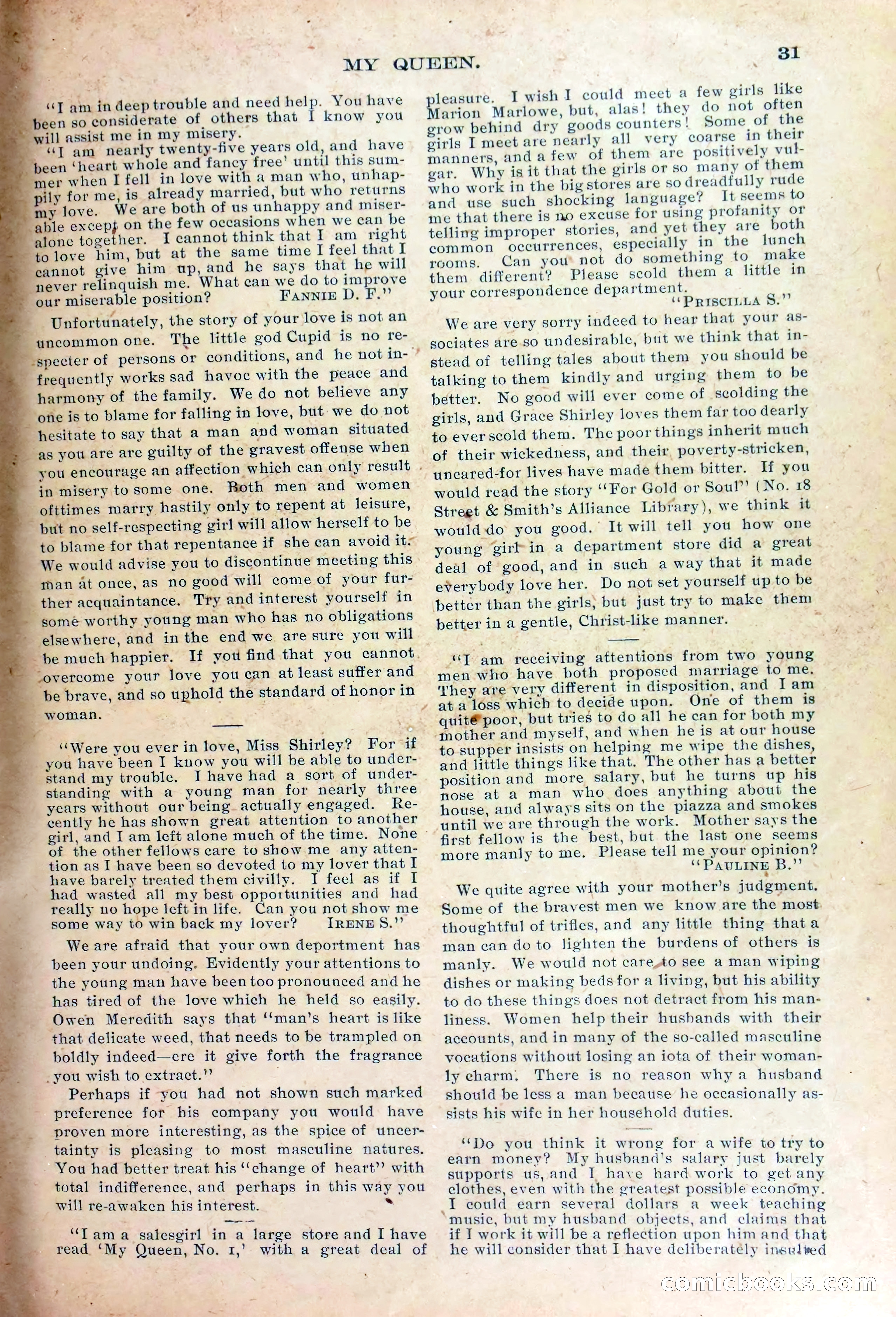 Marion Marlowe's Courage: A Brave Girl's Struggle for Life and Honor — page 33 of 38