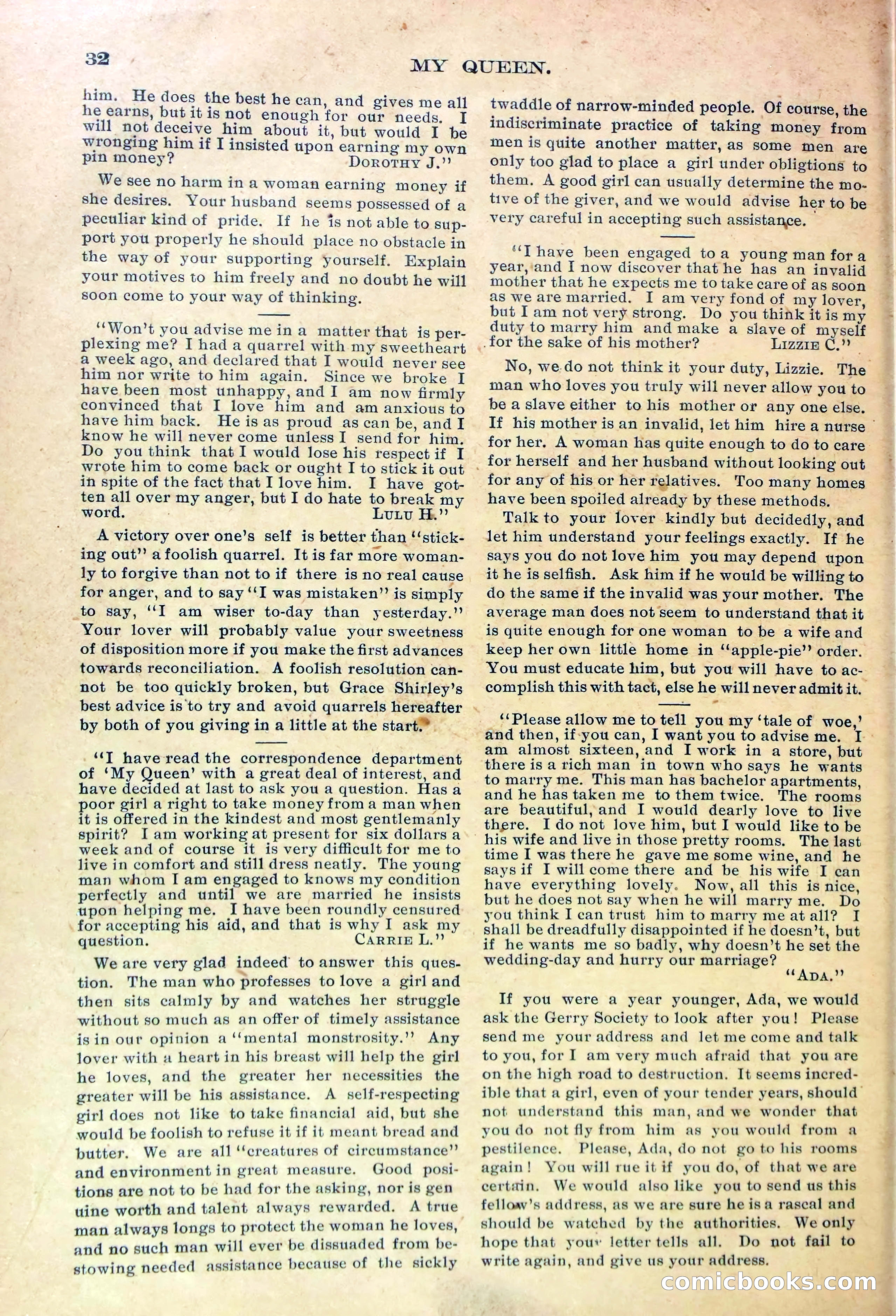 Marion Marlowe's Courage: A Brave Girl's Struggle for Life and Honor — page 34 of 38