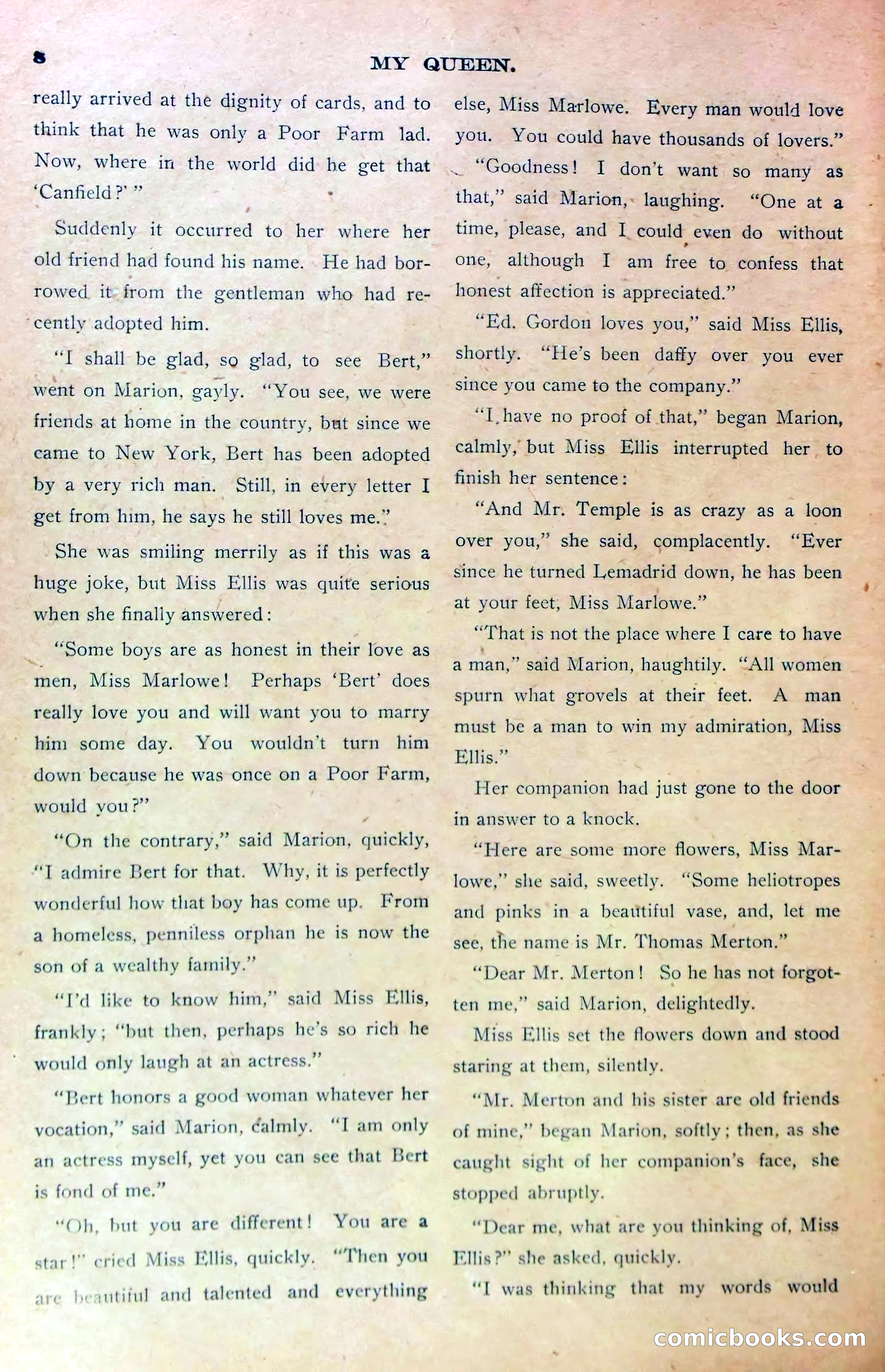 Marion Marlowe's Disappearance, or, Almost a Crime — page 10 of 38