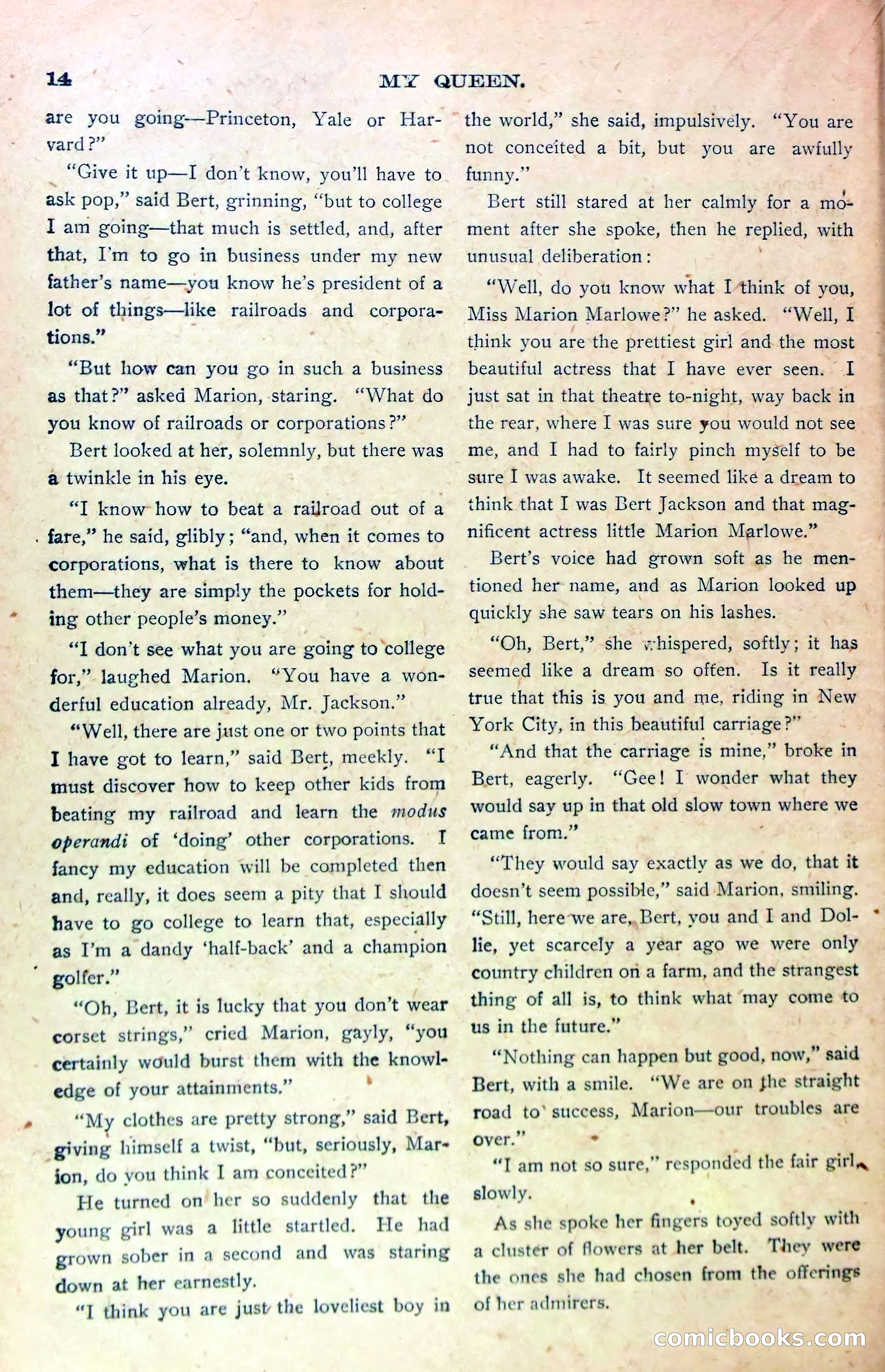 Marion Marlowe's Disappearance, or, Almost a Crime — page 16 of 38