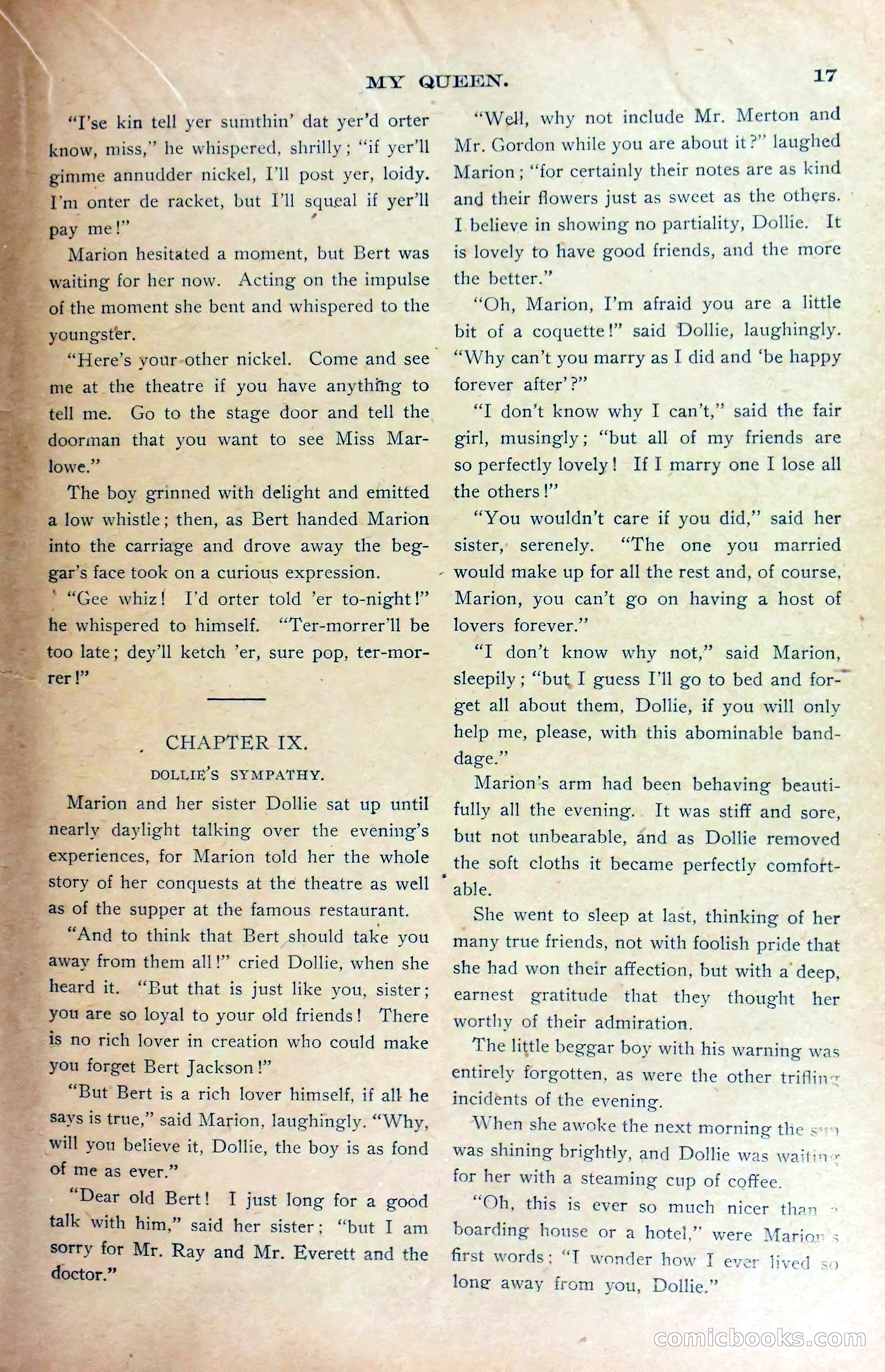 Marion Marlowe's Disappearance, or, Almost a Crime — page 19 of 38