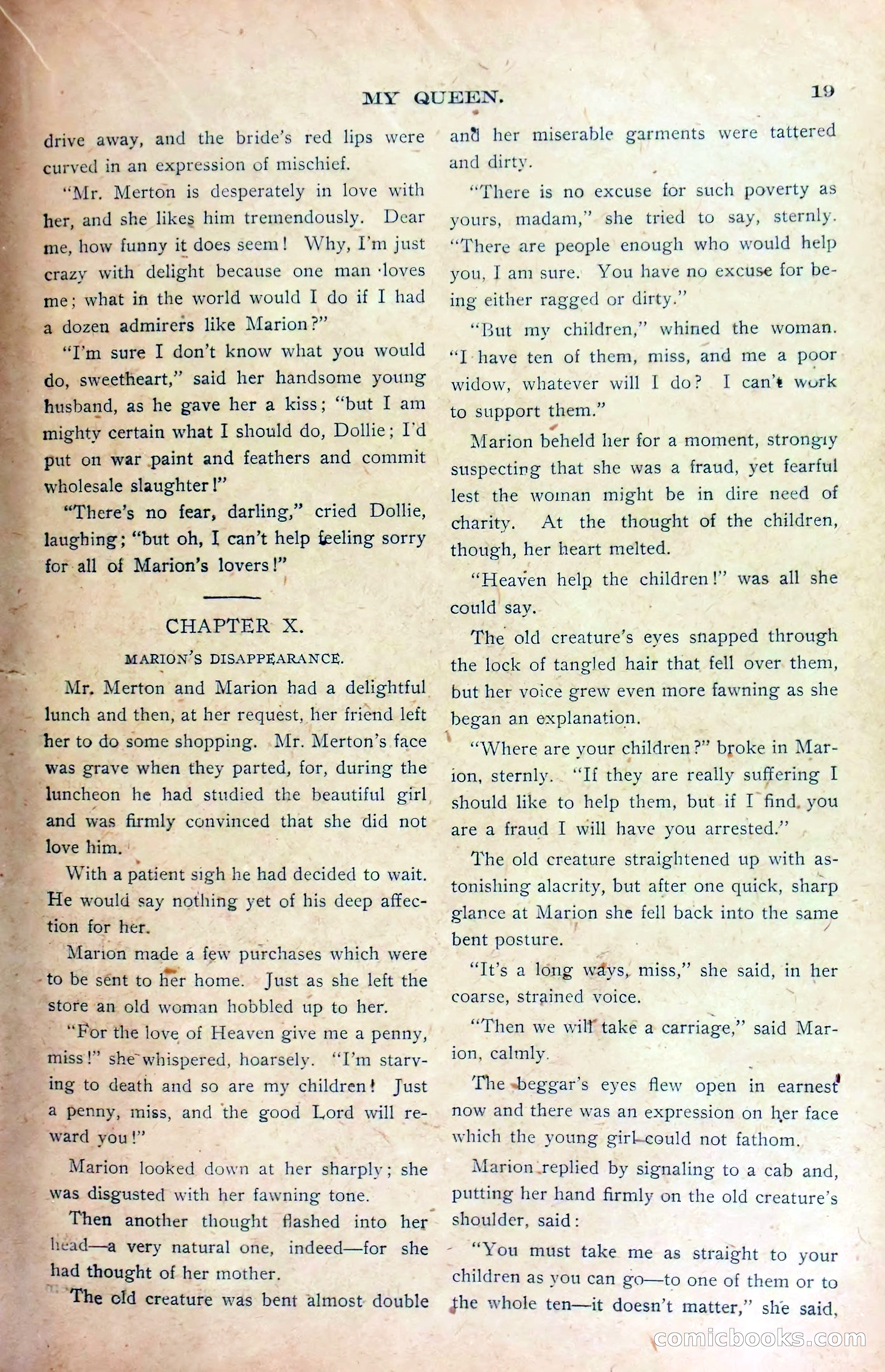 Marion Marlowe's Disappearance, or, Almost a Crime — page 21 of 38