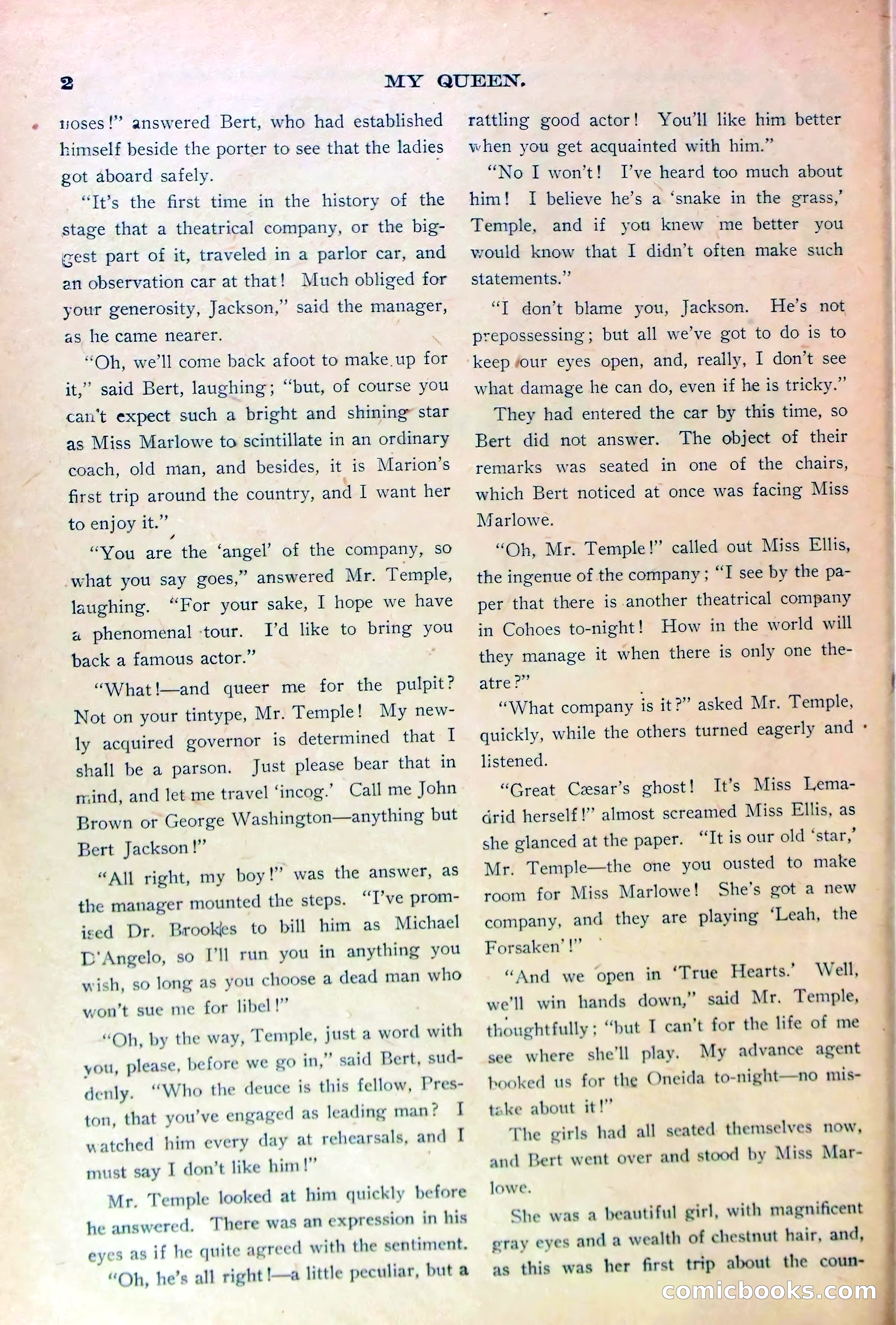 Marion Marlowe's Escape, or, A Dangerous Mistake on the Road — page 4 of 38