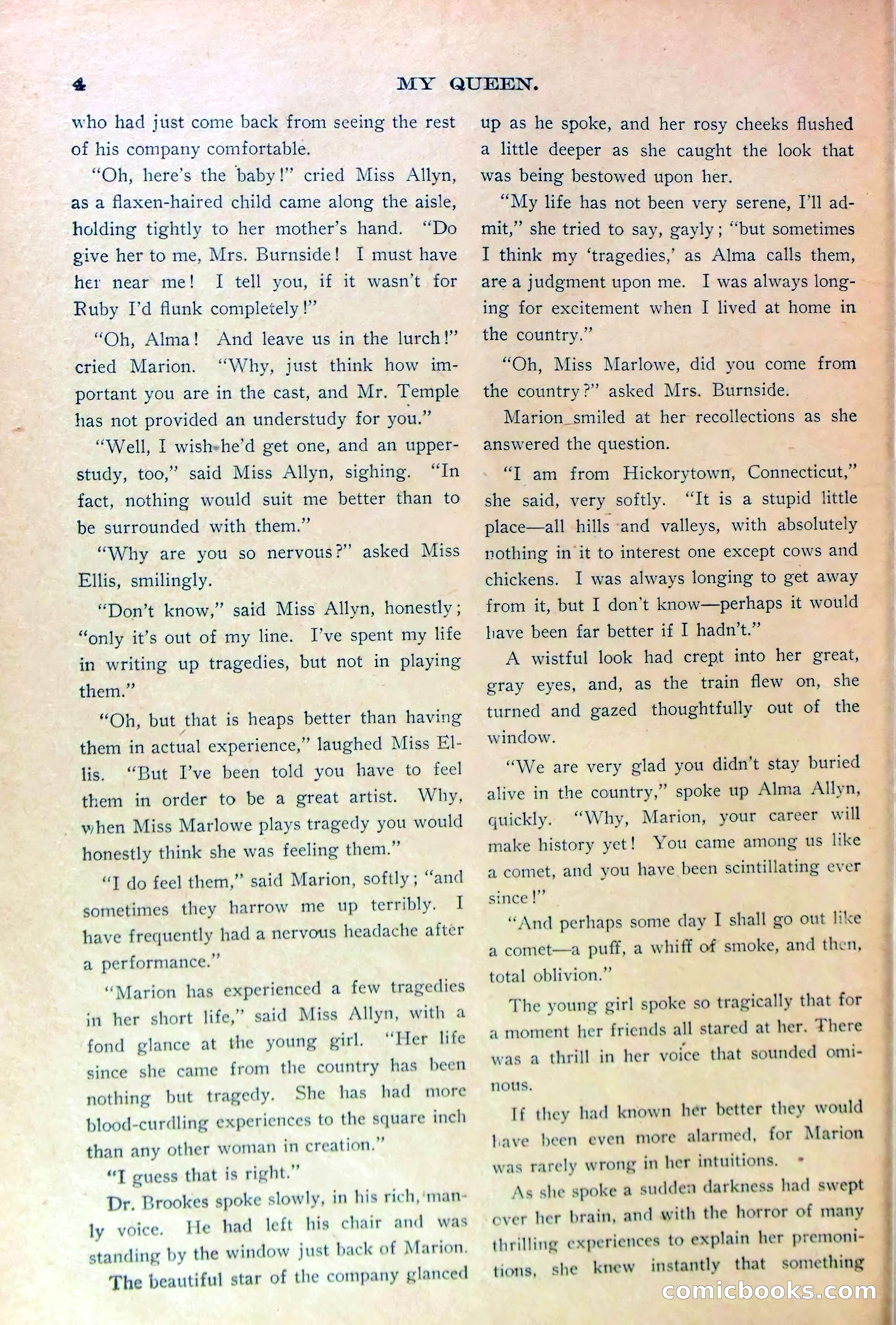 Marion Marlowe's Escape, or, A Dangerous Mistake on the Road — page 6 of 38
