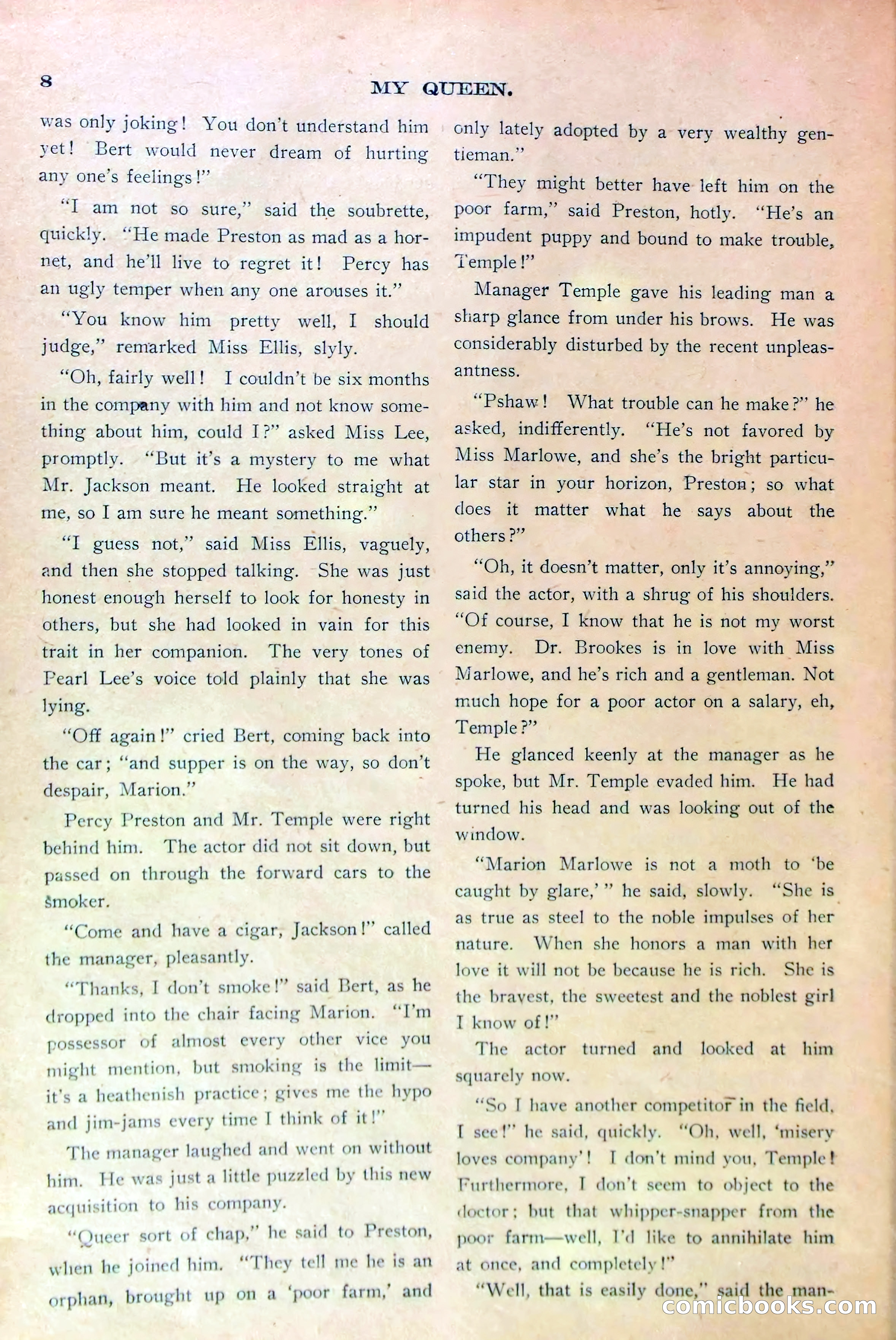 Marion Marlowe's Escape, or, A Dangerous Mistake on the Road — page 10 of 38