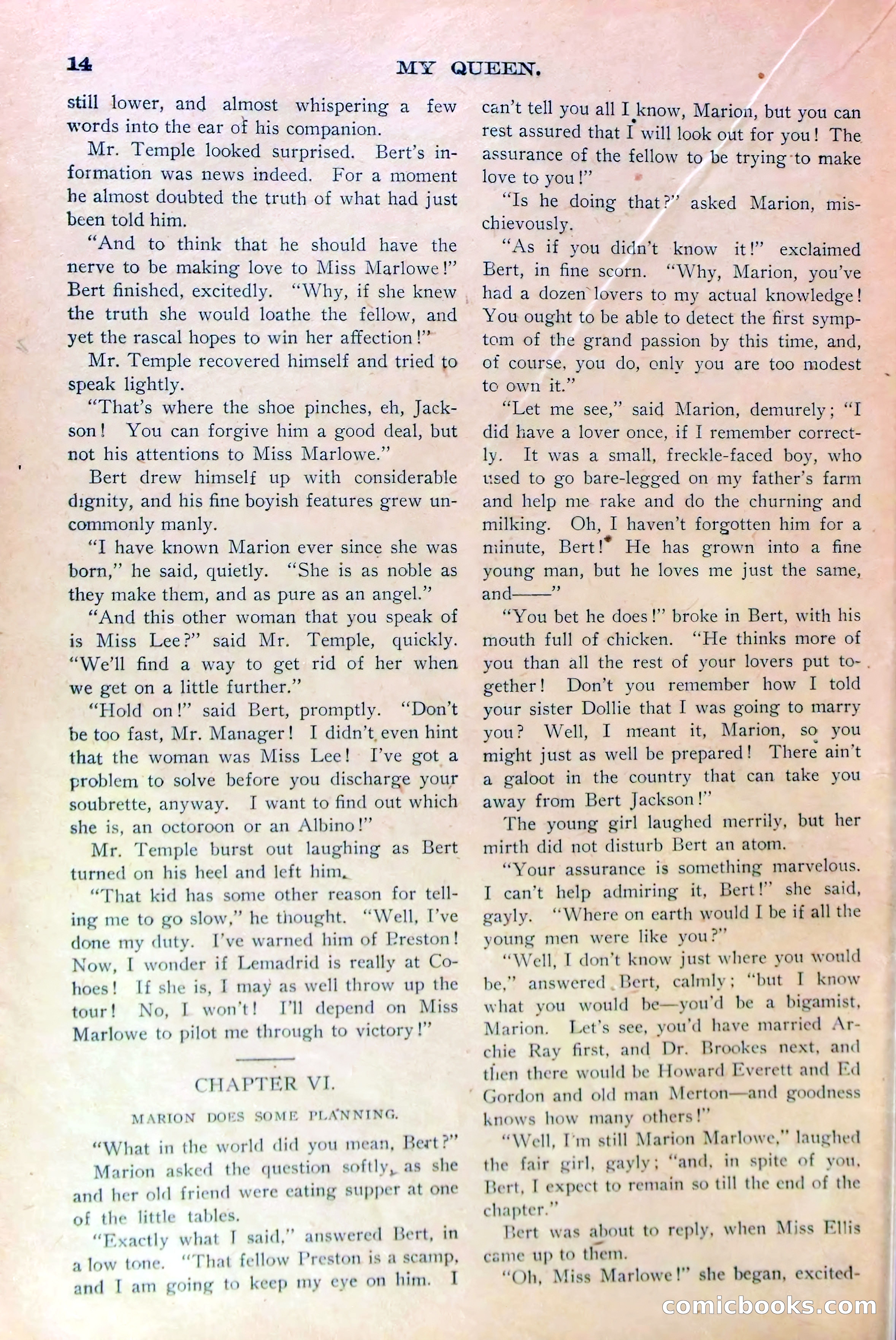 Marion Marlowe's Escape, or, A Dangerous Mistake on the Road — page 16 of 38