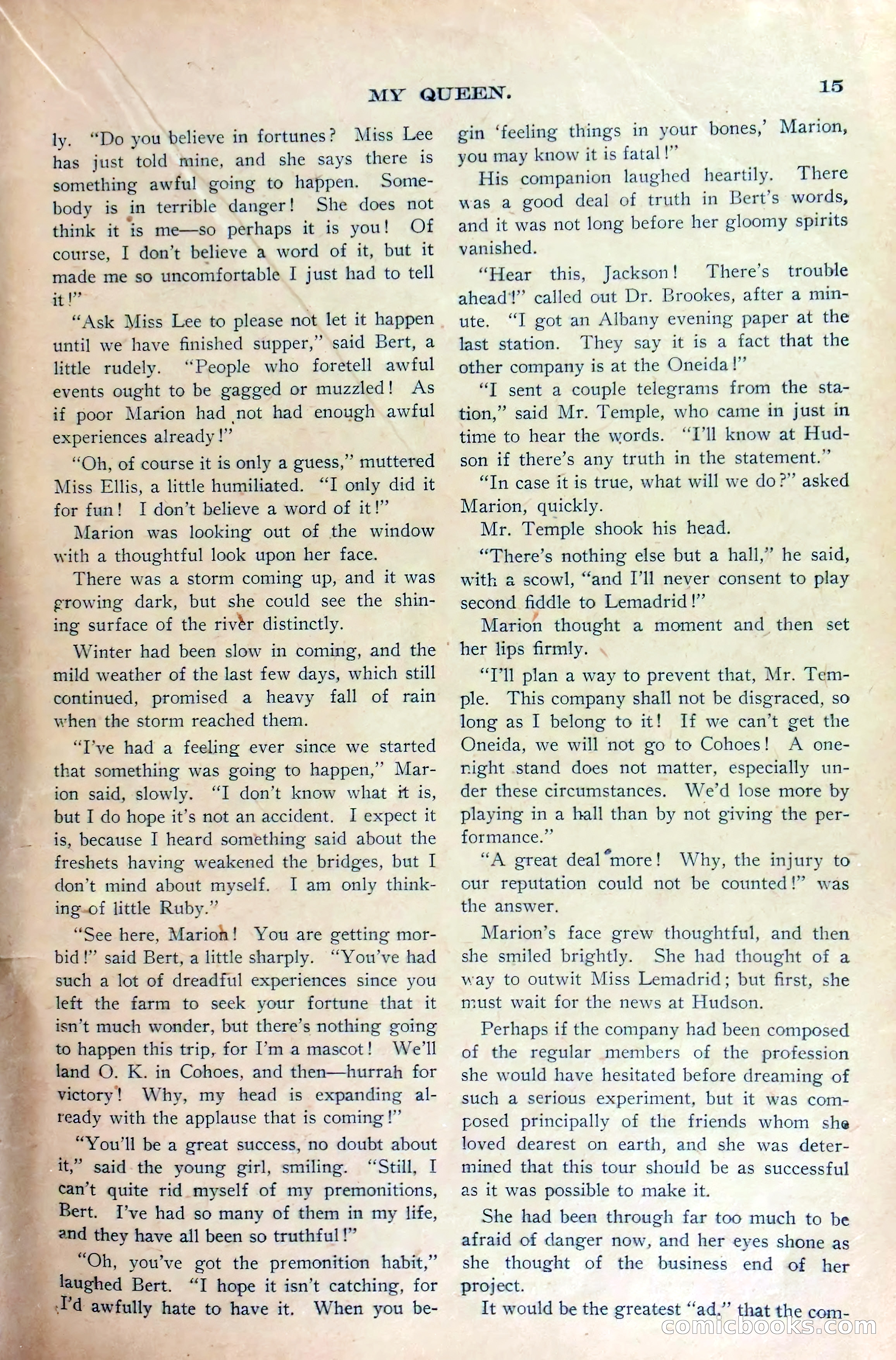 Marion Marlowe's Escape, or, A Dangerous Mistake on the Road — page 17 of 38