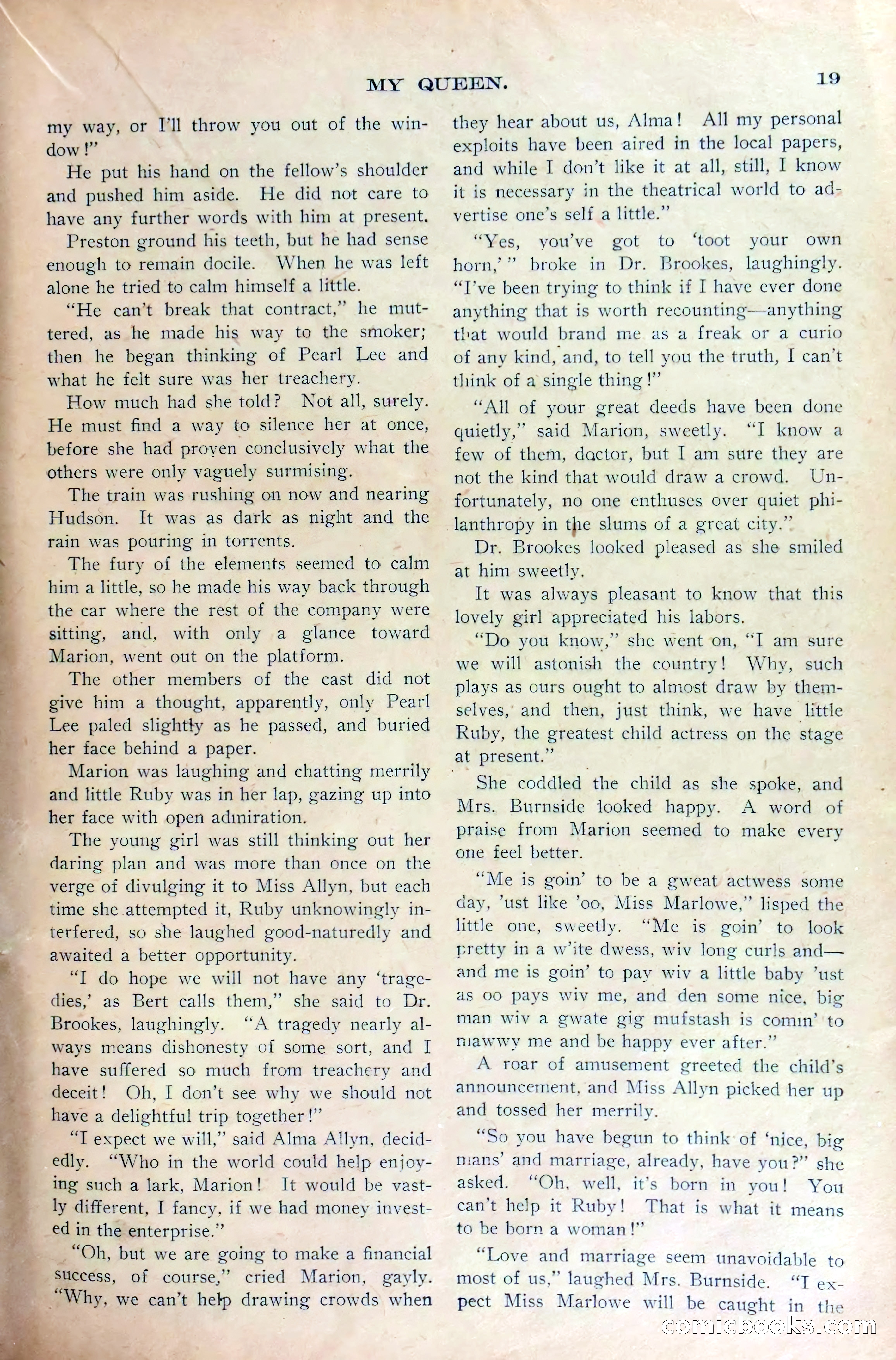 Marion Marlowe's Escape, or, A Dangerous Mistake on the Road — page 21 of 38