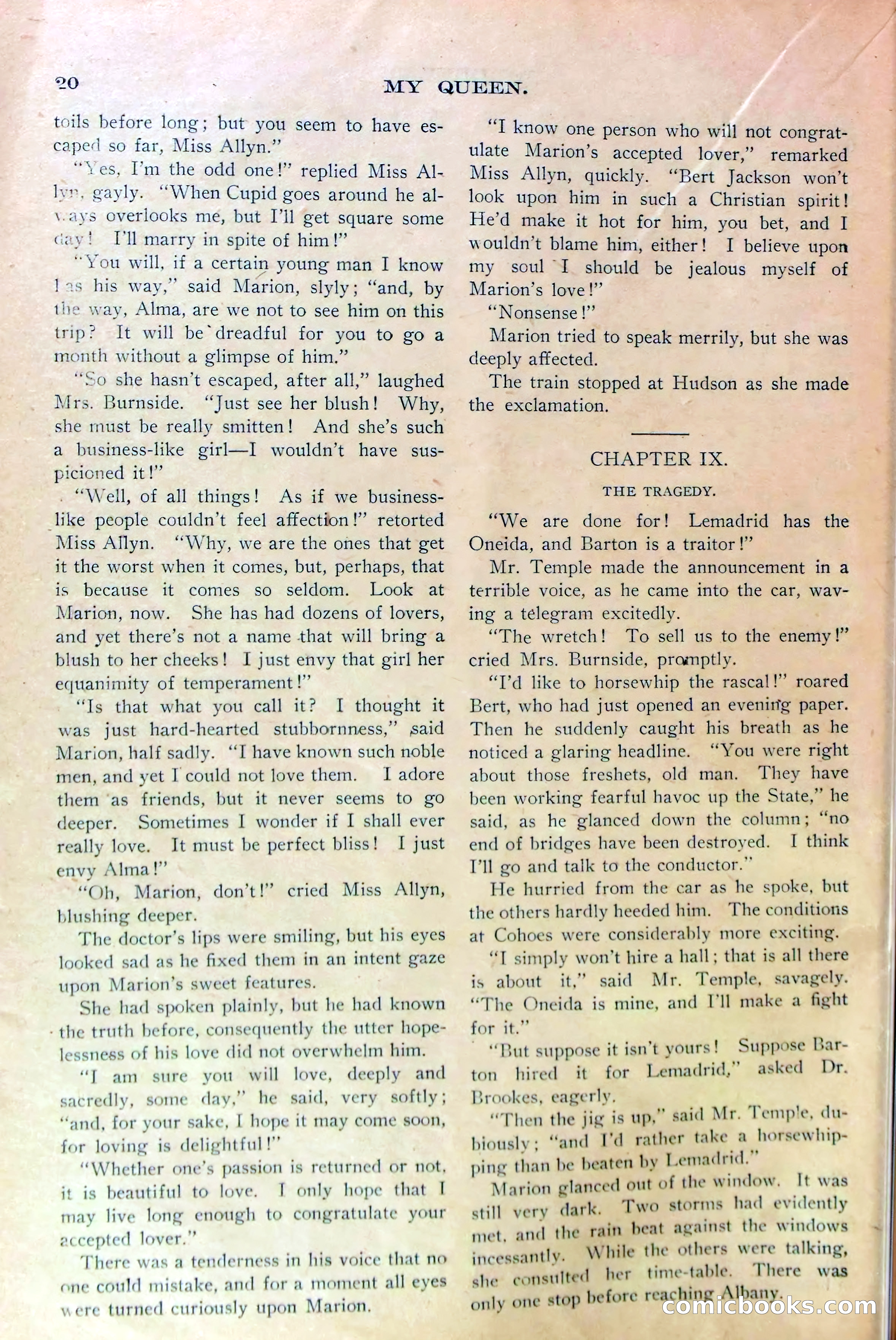 Marion Marlowe's Escape, or, A Dangerous Mistake on the Road — page 22 of 38