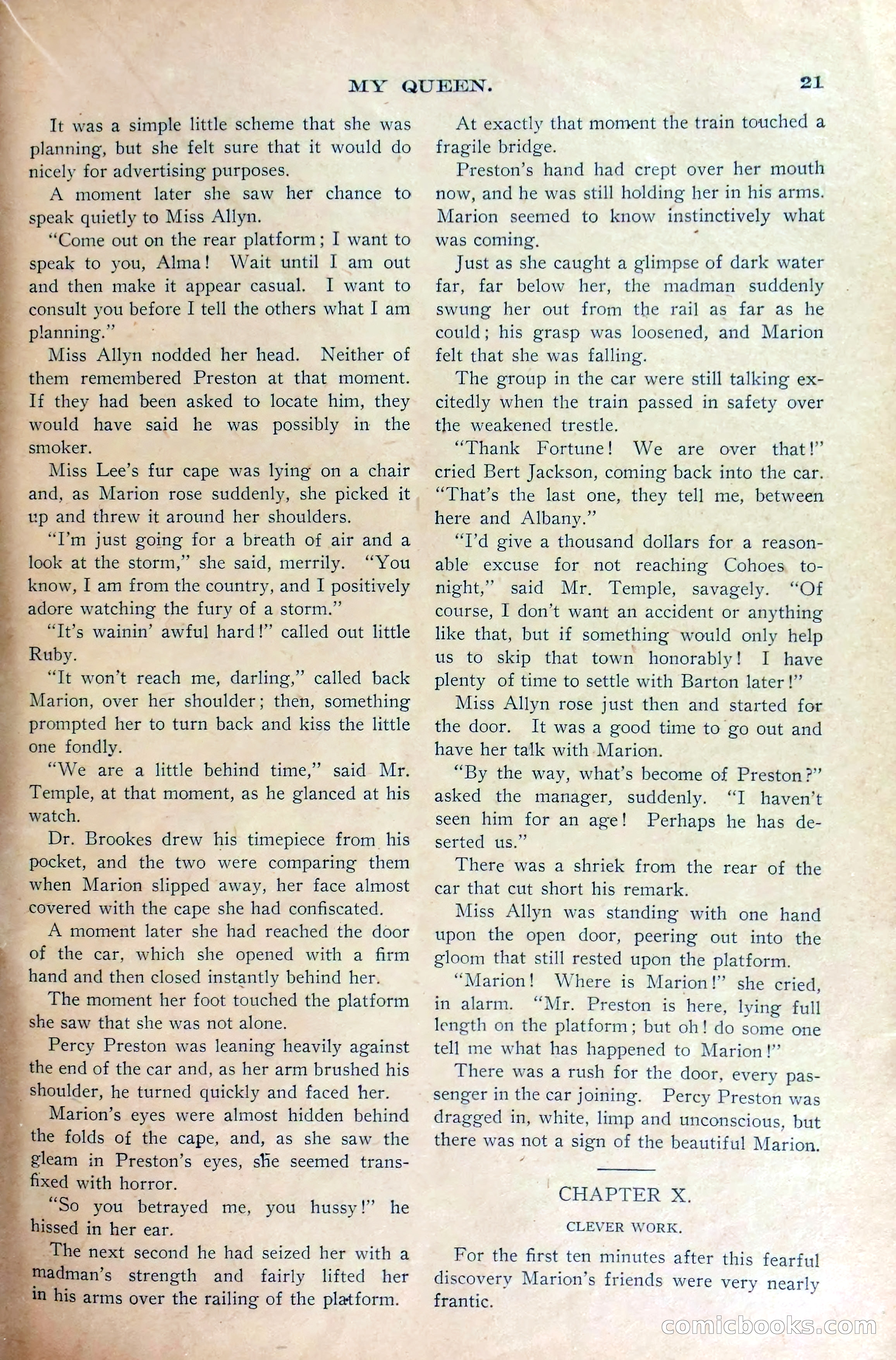 Marion Marlowe's Escape, or, A Dangerous Mistake on the Road — page 23 of 38