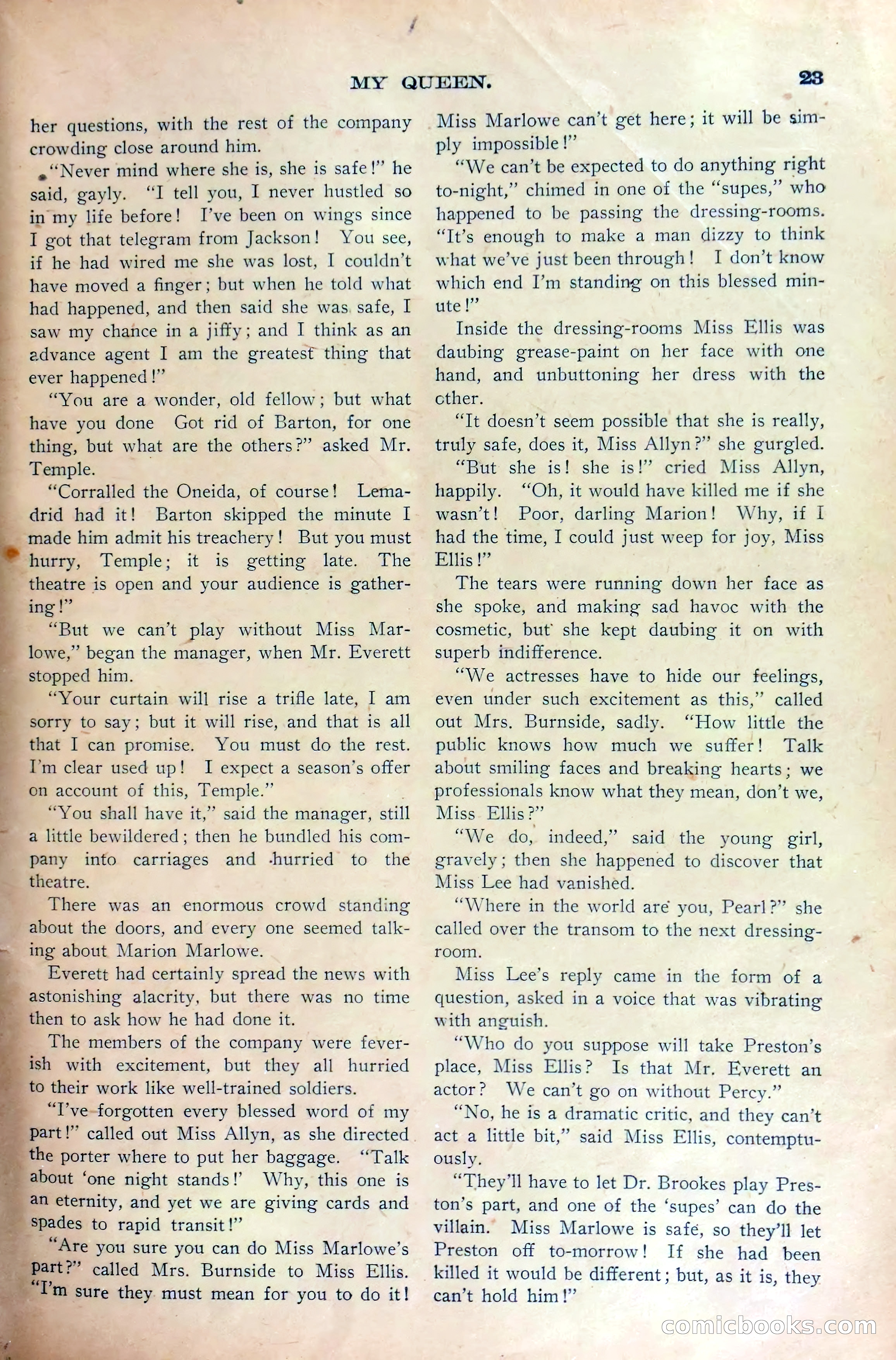 Marion Marlowe's Escape, or, A Dangerous Mistake on the Road — page 25 of 38
