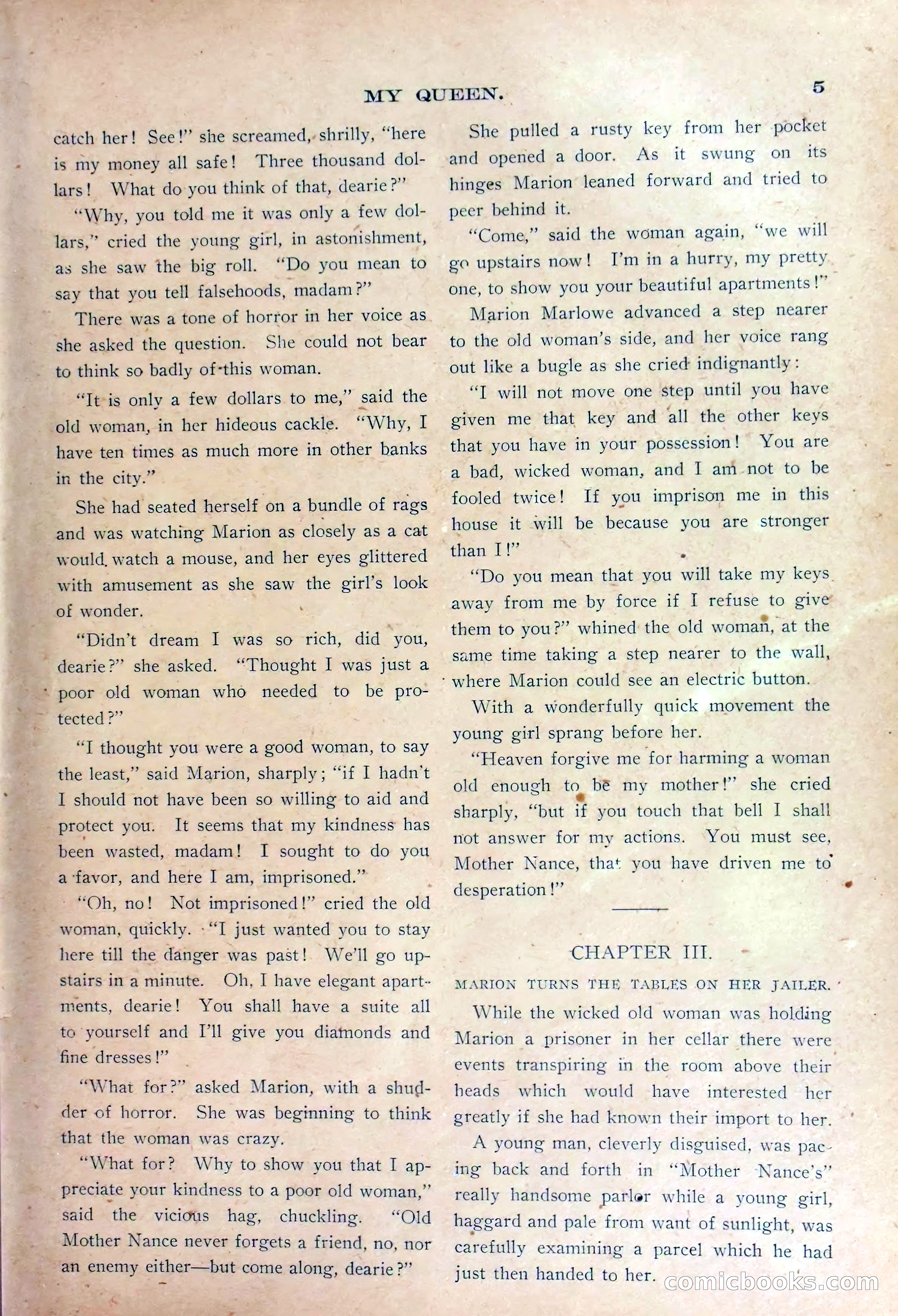 Marion Marlowe's Money, or, Brave Work in the Slums — page 7 of 38