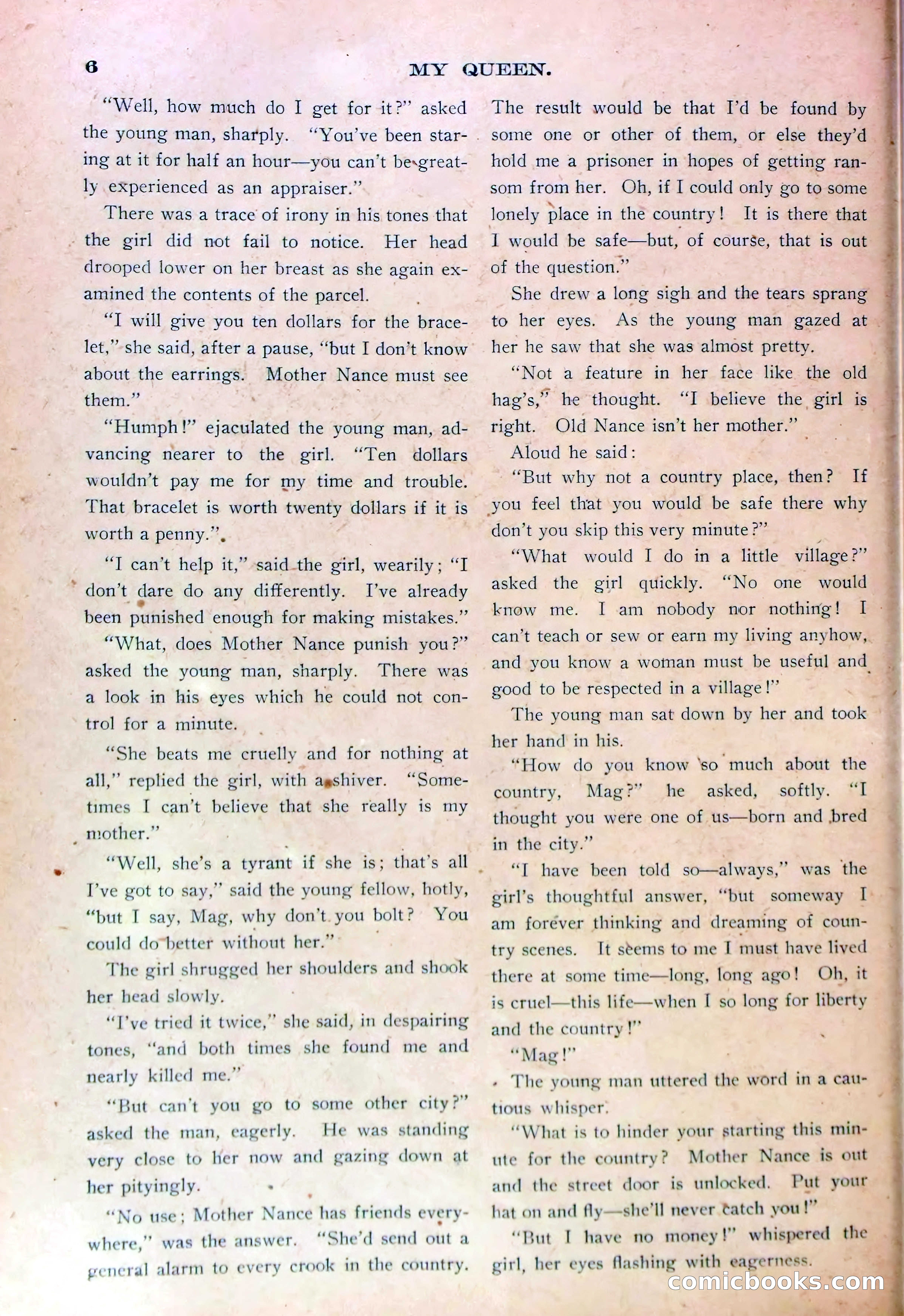 Marion Marlowe's Money, or, Brave Work in the Slums — page 8 of 38