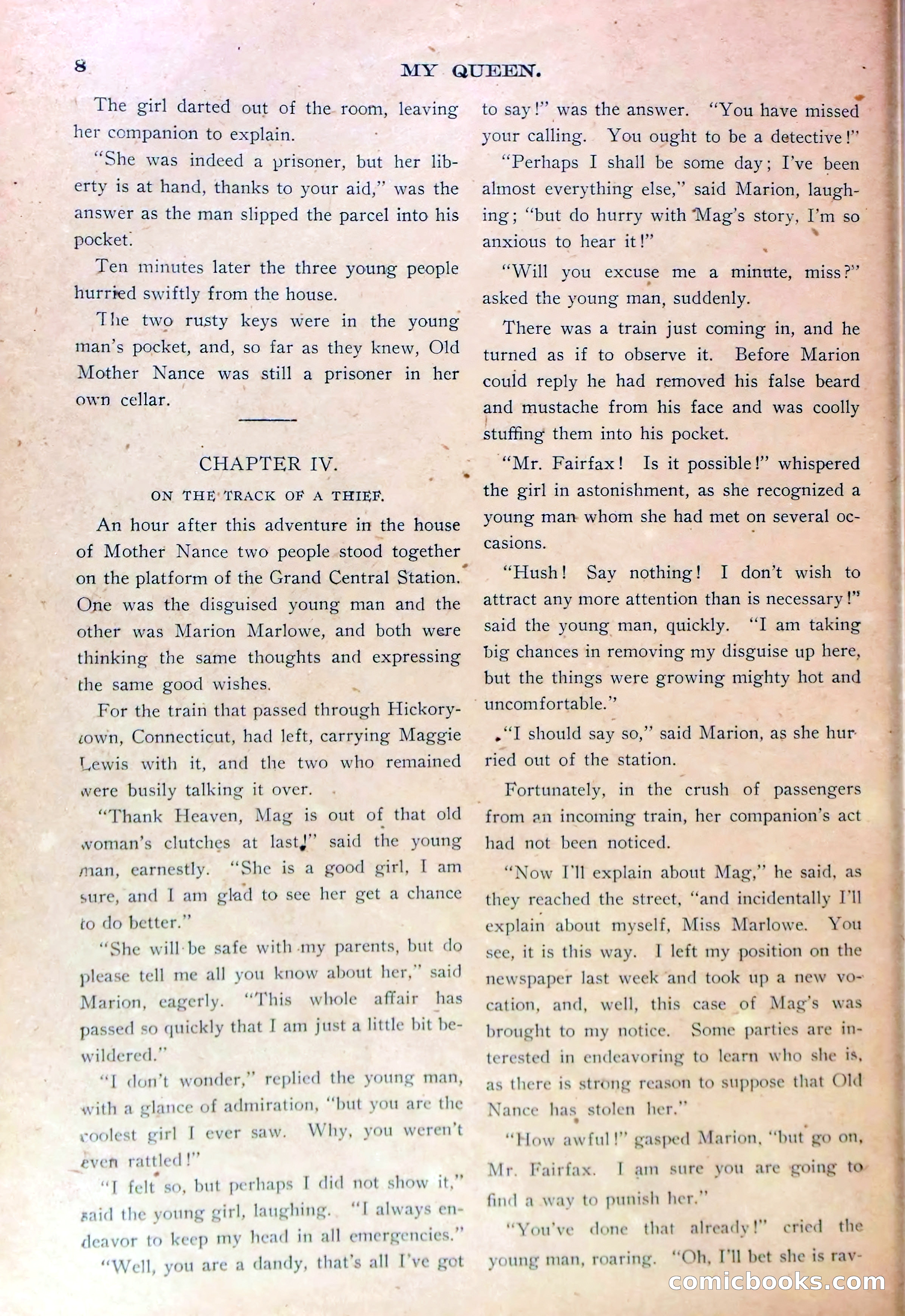 Marion Marlowe's Money, or, Brave Work in the Slums — page 10 of 38