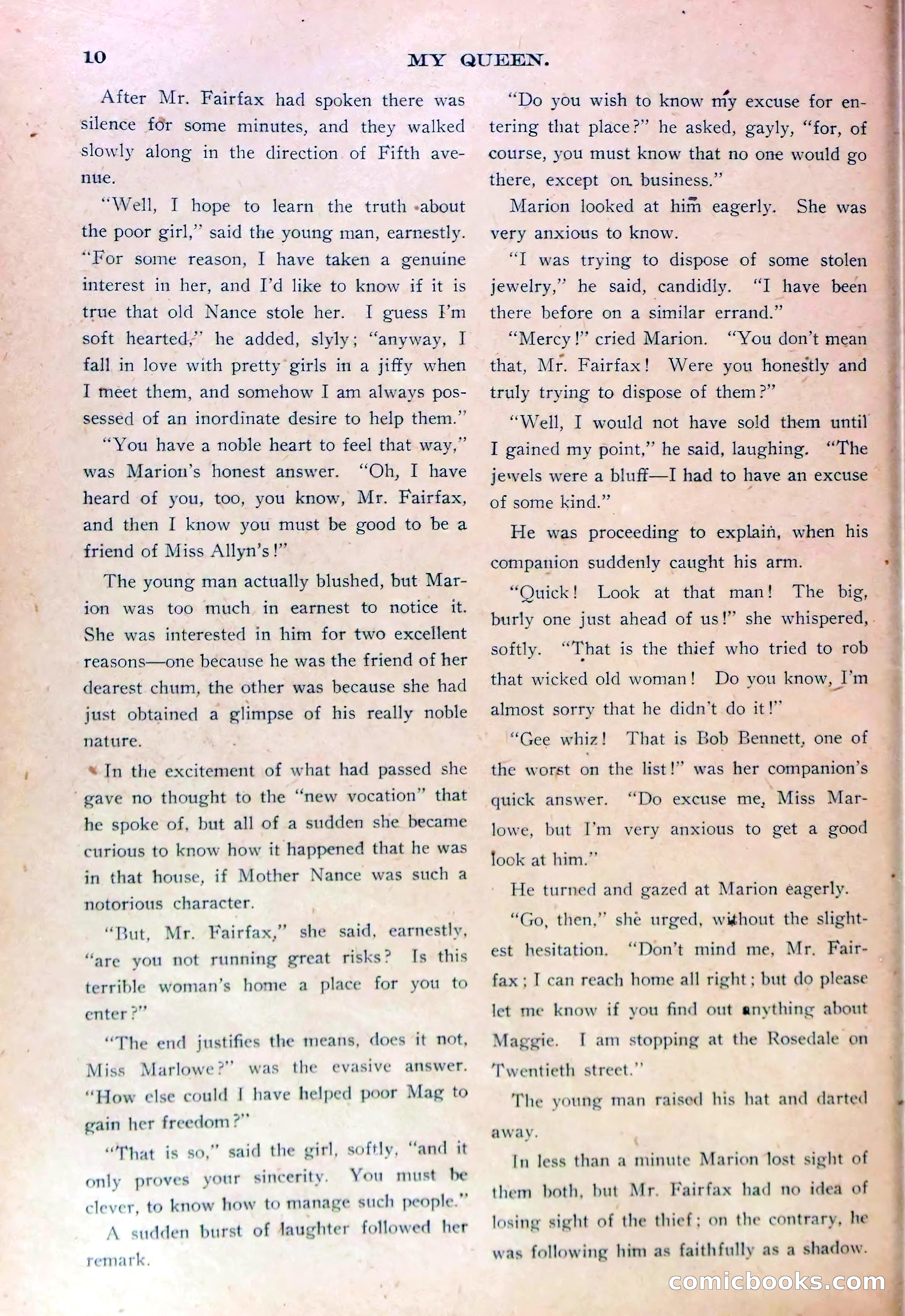 Marion Marlowe's Money, or, Brave Work in the Slums — page 12 of 38