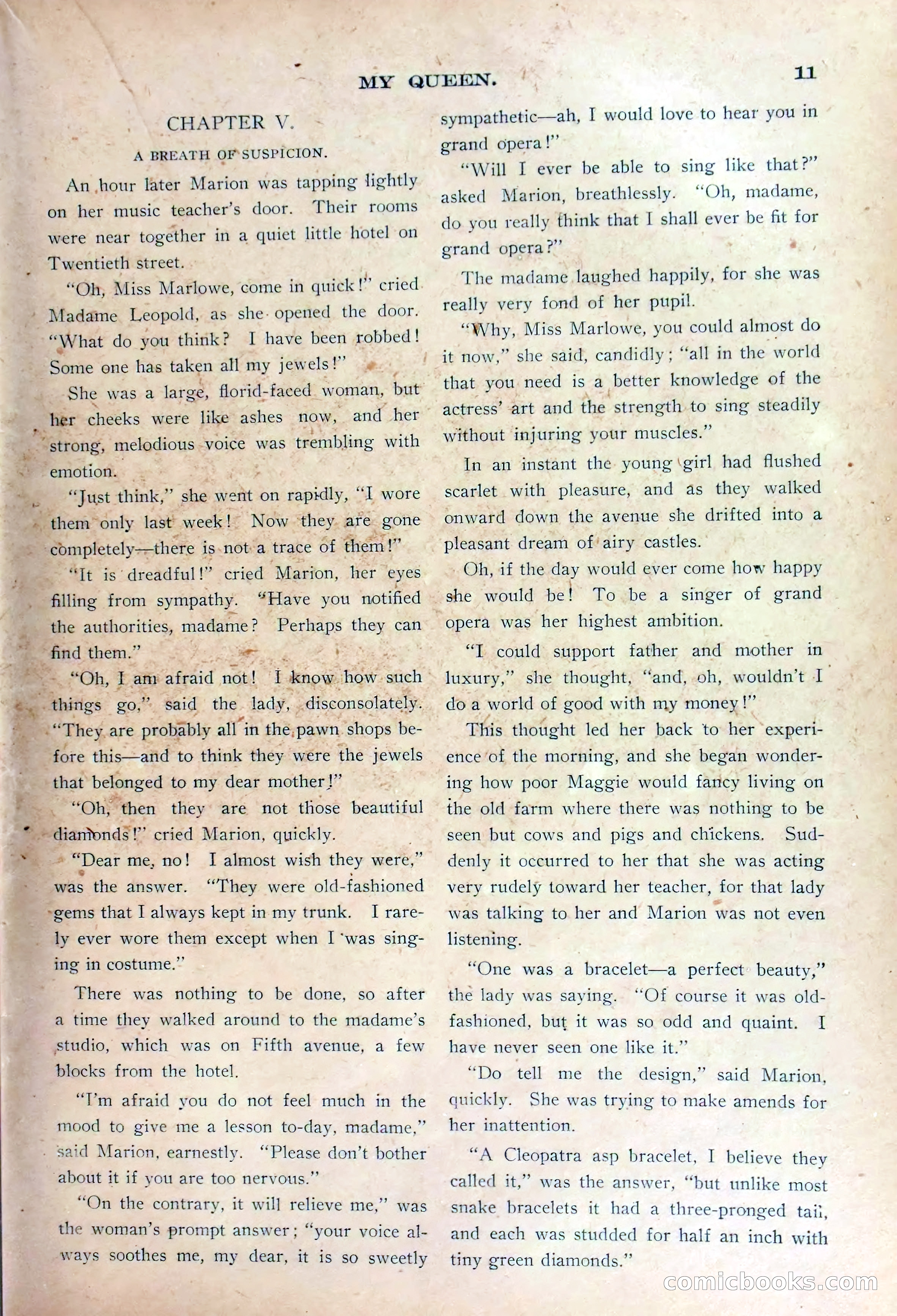 Marion Marlowe's Money, or, Brave Work in the Slums — page 13 of 38
