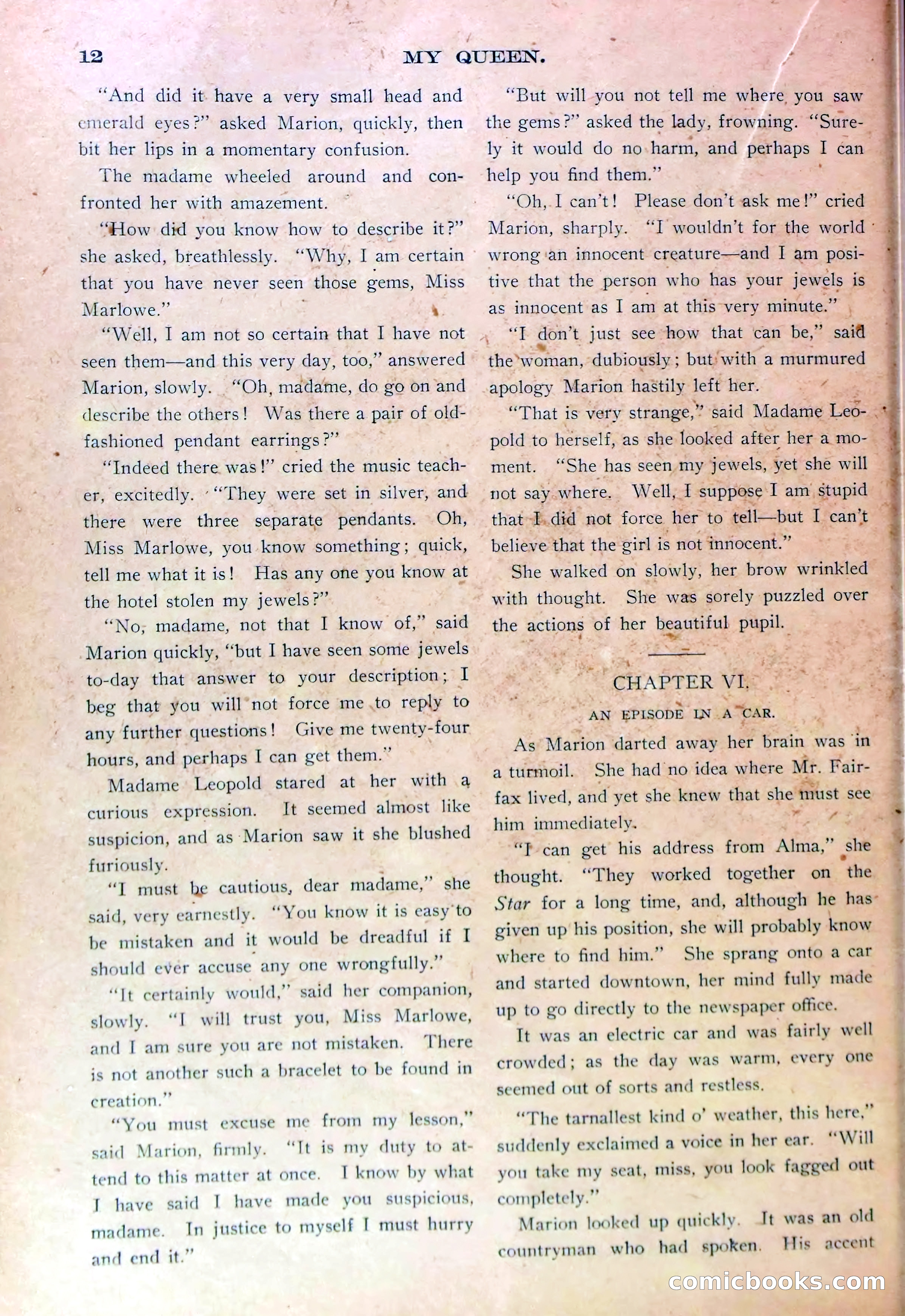 Marion Marlowe's Money, or, Brave Work in the Slums — page 14 of 38