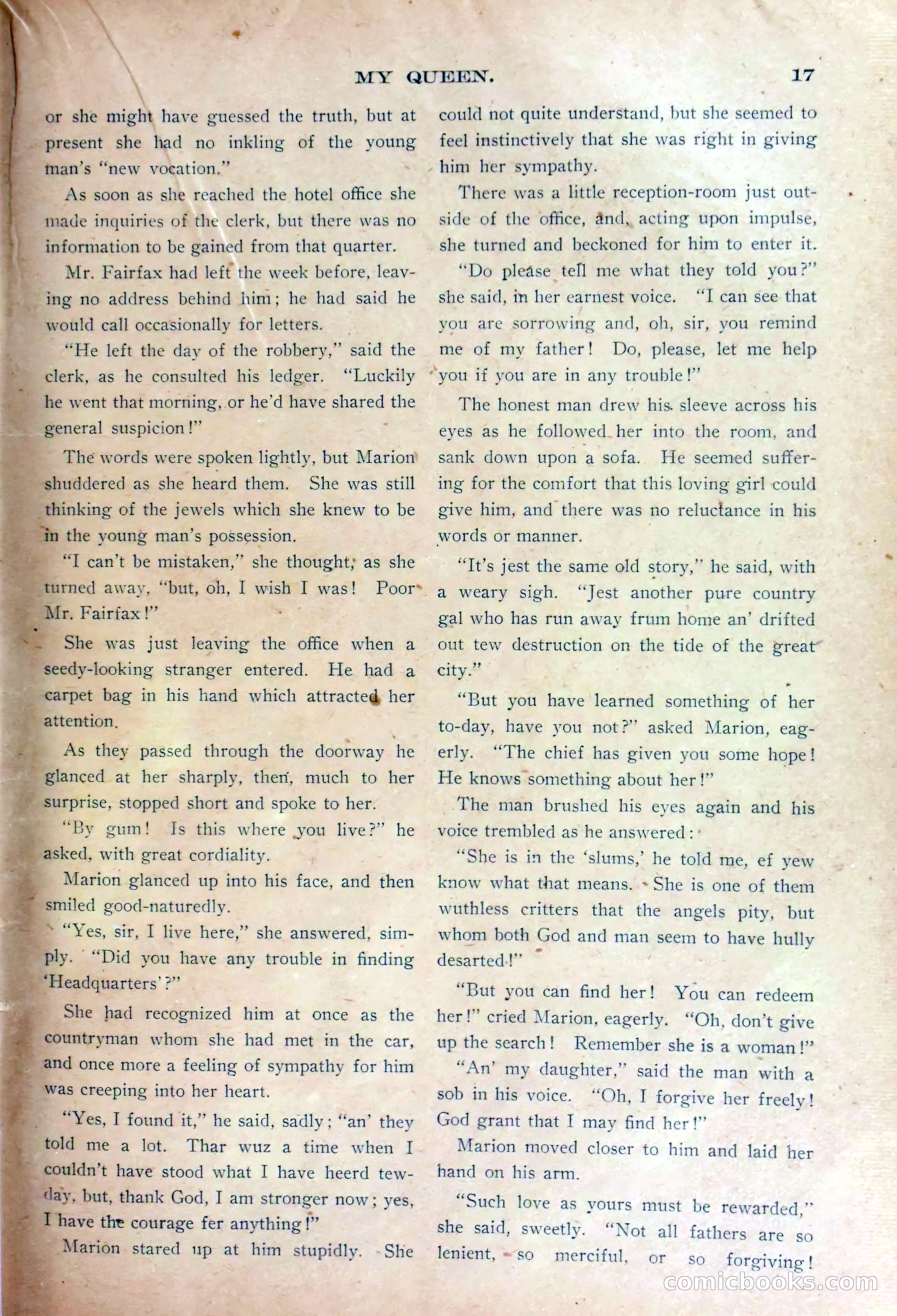Marion Marlowe's Money, or, Brave Work in the Slums — page 19 of 38