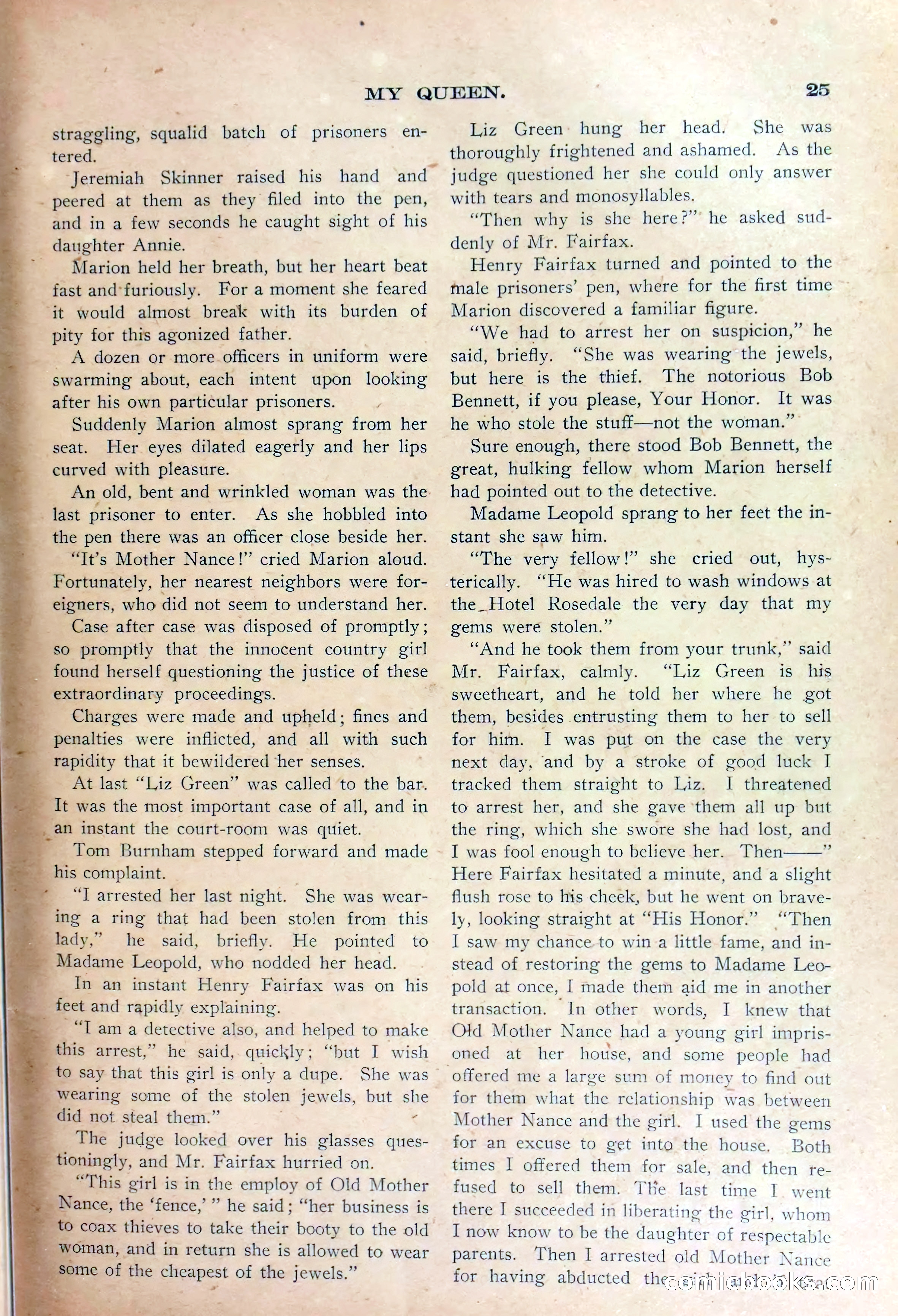 Marion Marlowe's Money, or, Brave Work in the Slums — page 27 of 38