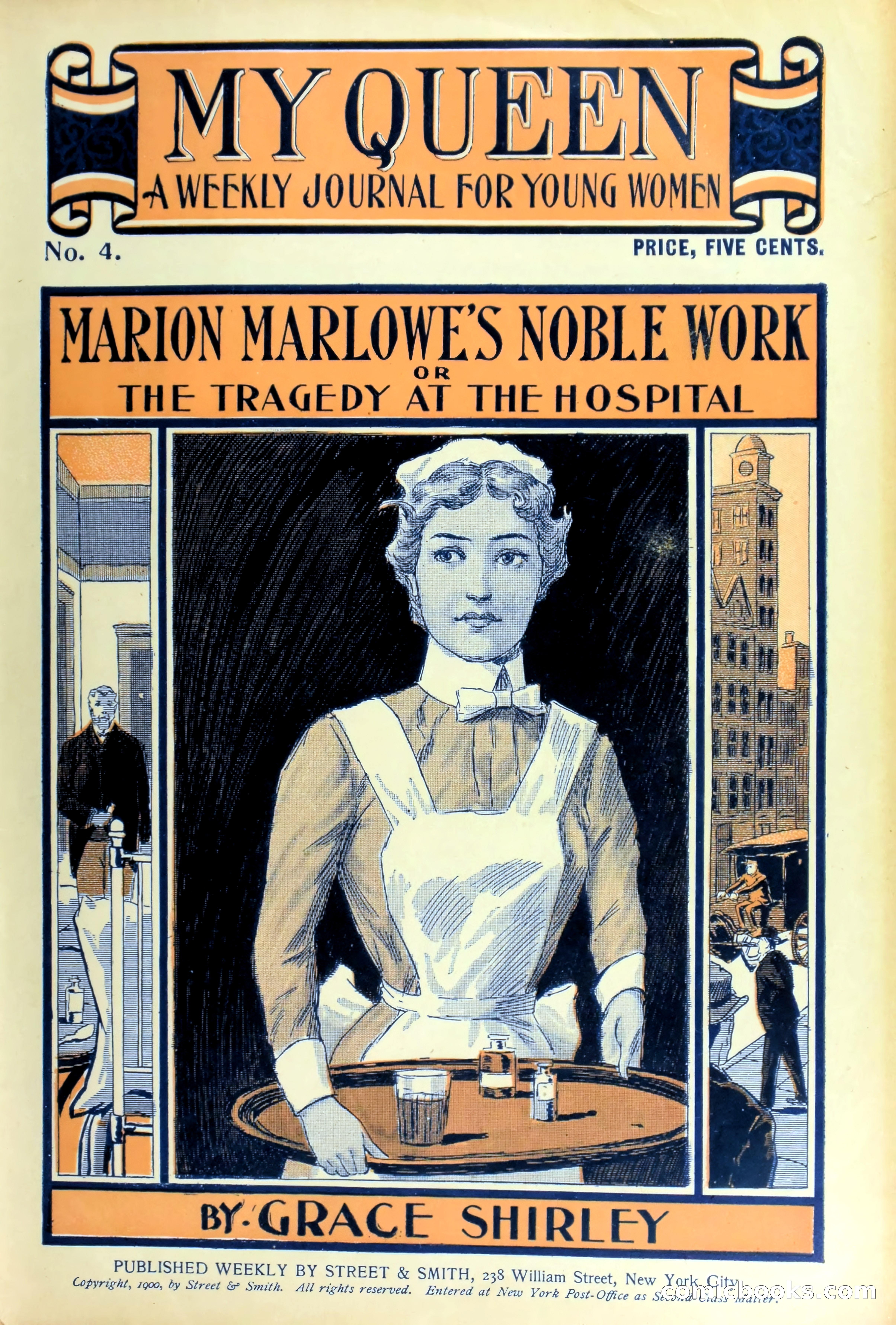 Marion Marlowe's Noble Work, or, The Tragedy at the Hospital