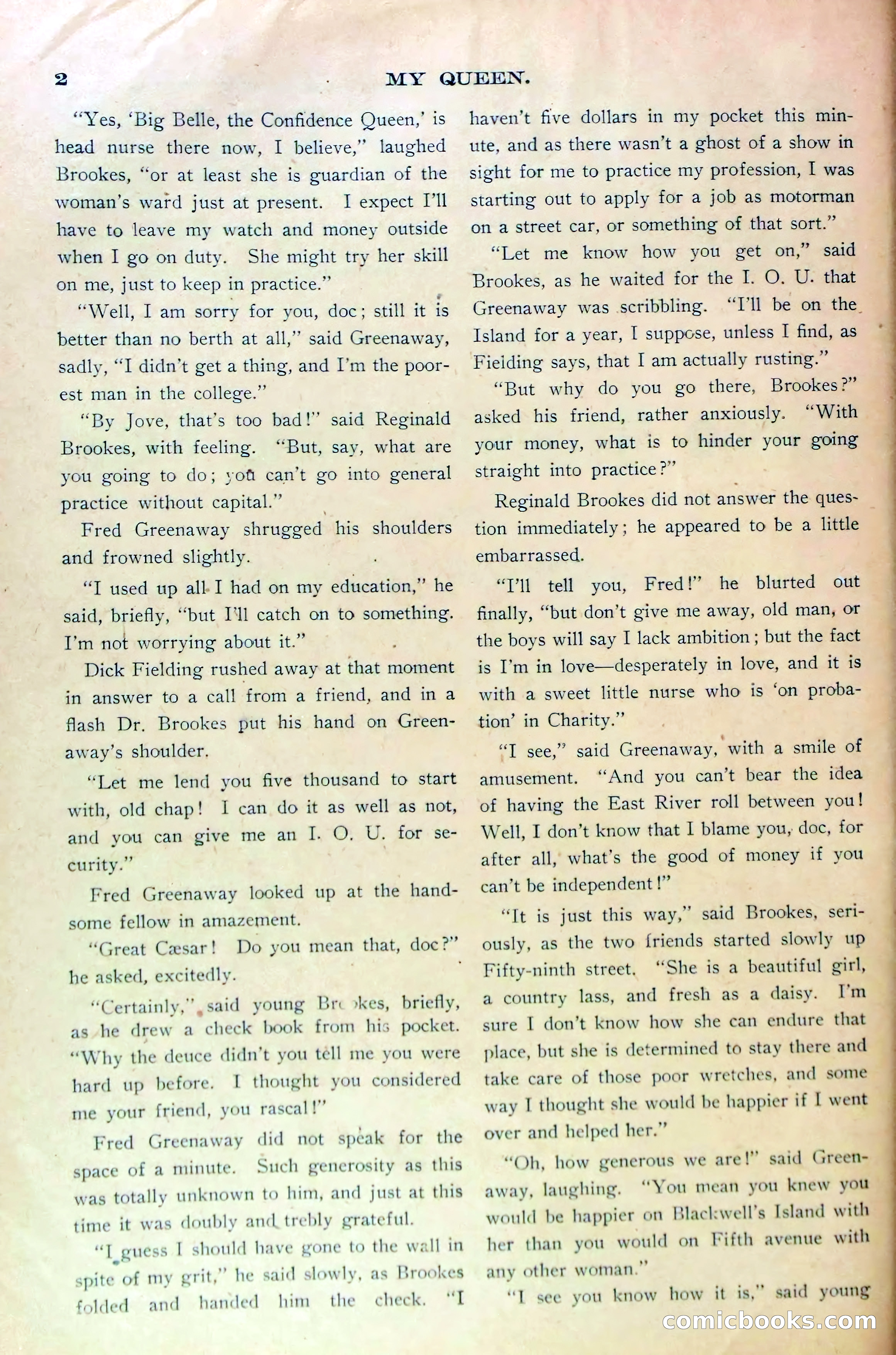 Marion Marlowe's Noble Work, or, The Tragedy at the Hospital — page 4 of 38